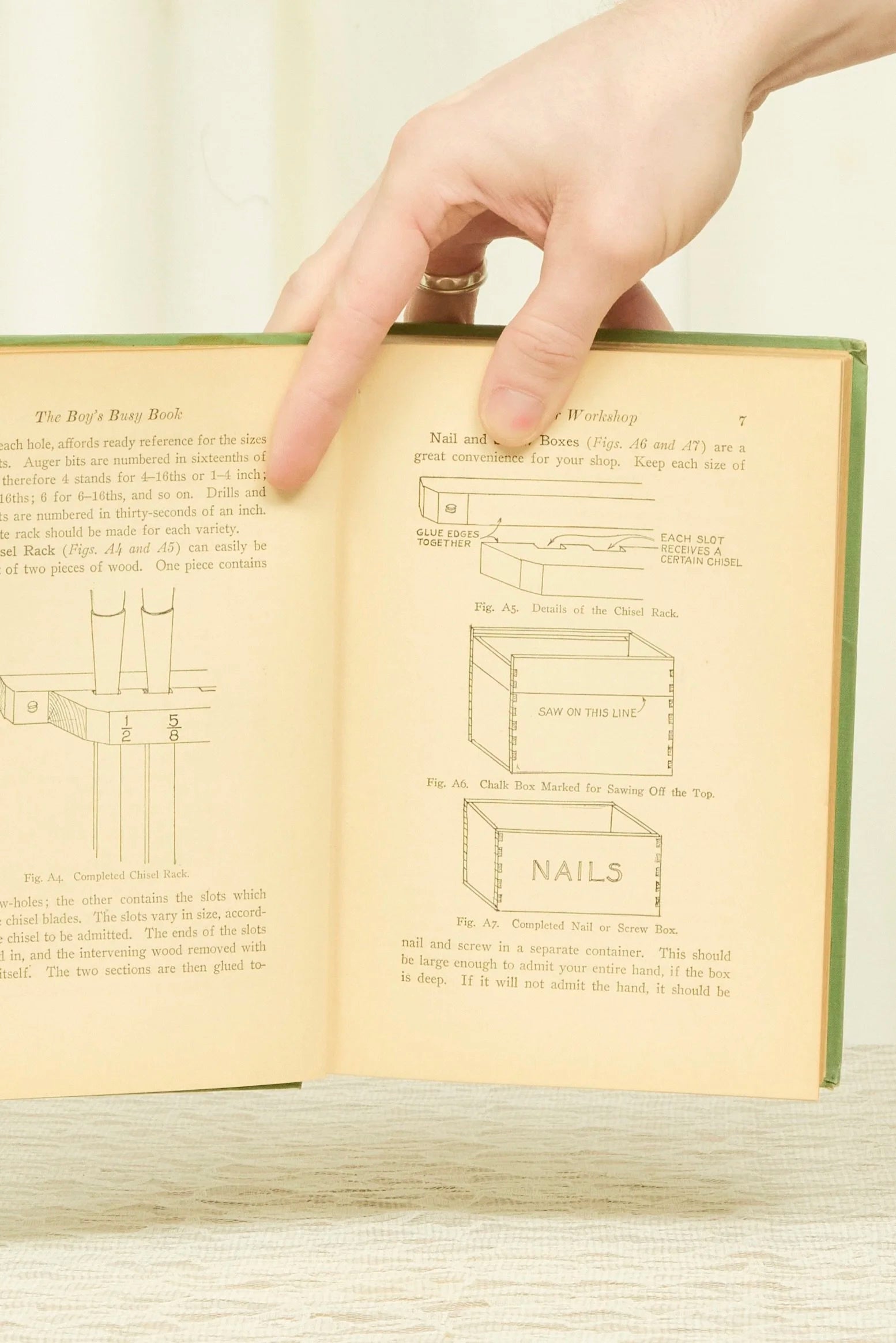 Antique "The Boy's Busy Book" (1927)