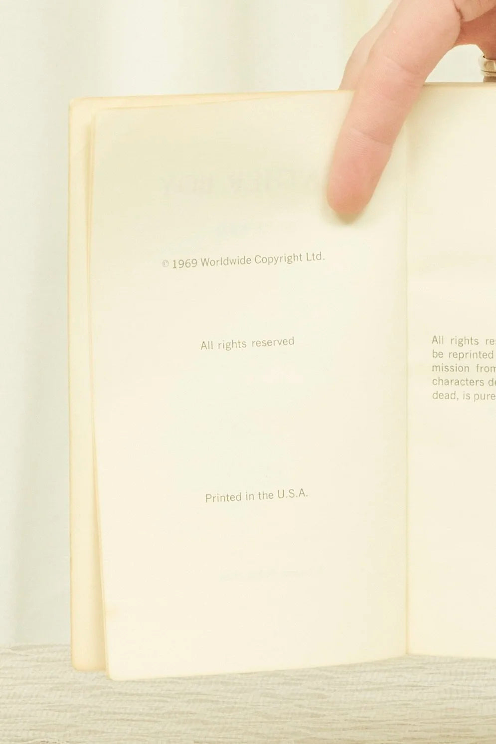 Vintage "Leather Boy" Book (1969)