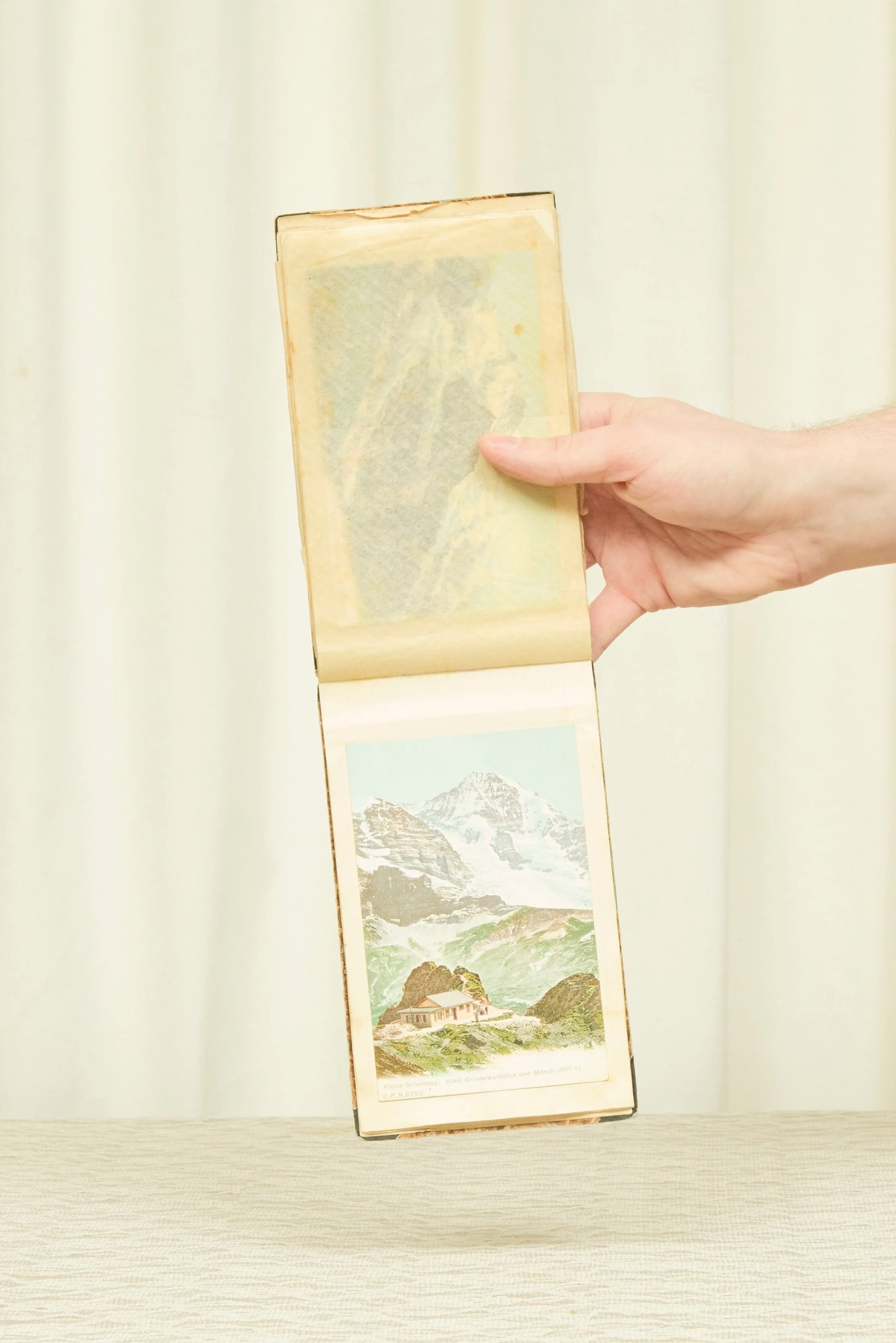 Vintage European Postcard Book