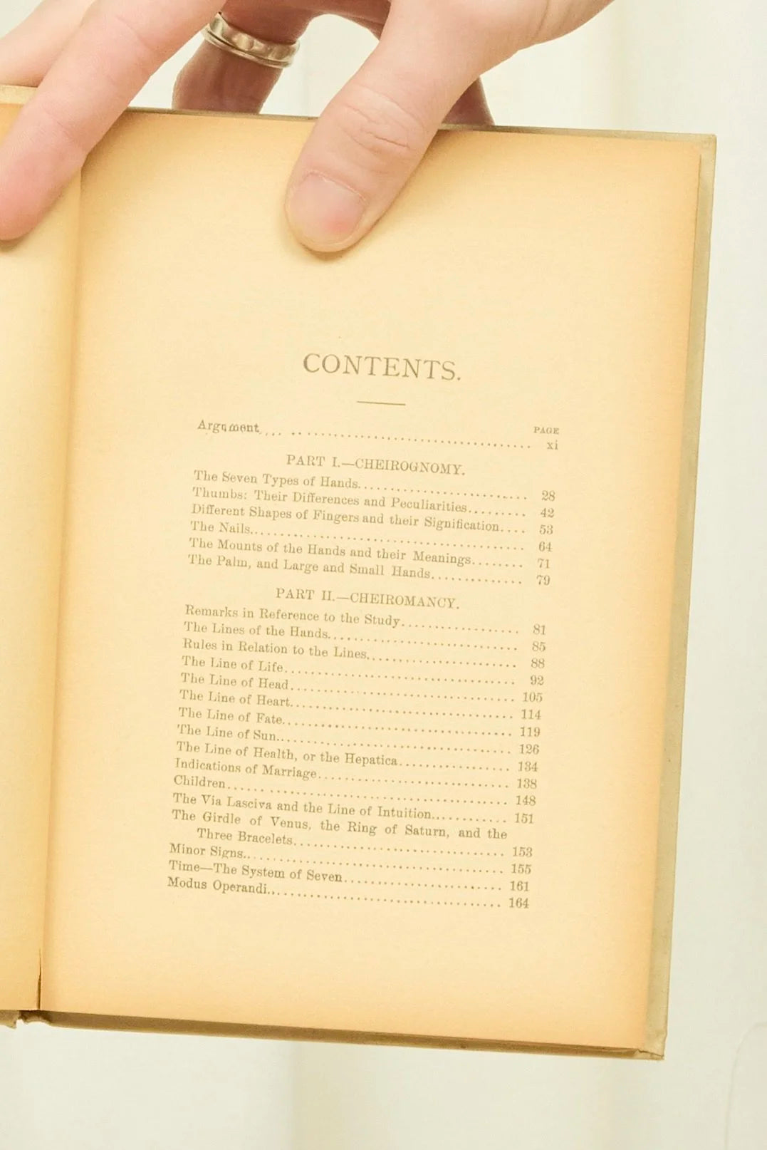 Antique RARE "Cheiro's Guide to the Hand" Book (1900)