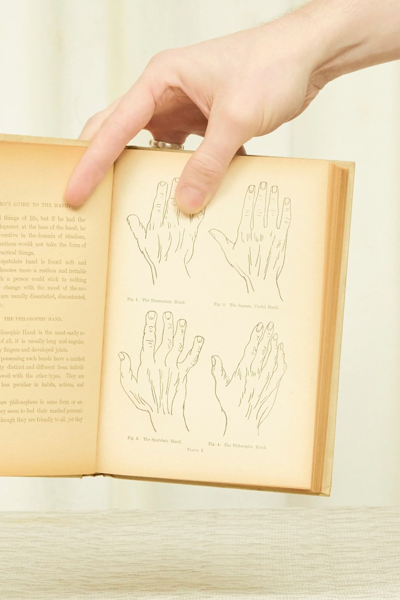 Antique RARE "Cheiro's Guide to the Hand" Book (1900)