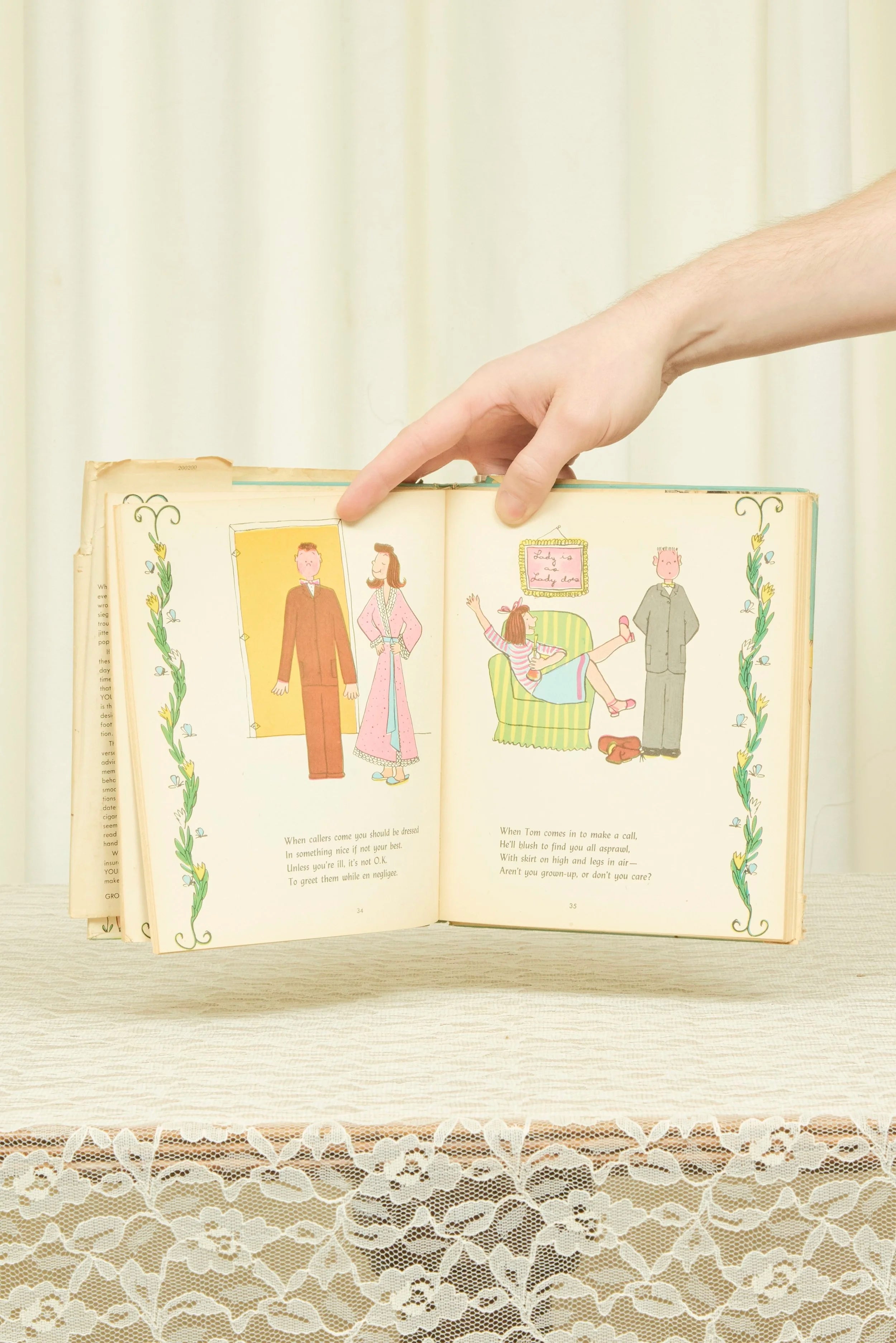 Vintage "Your Manners are Showing" Book (1946)