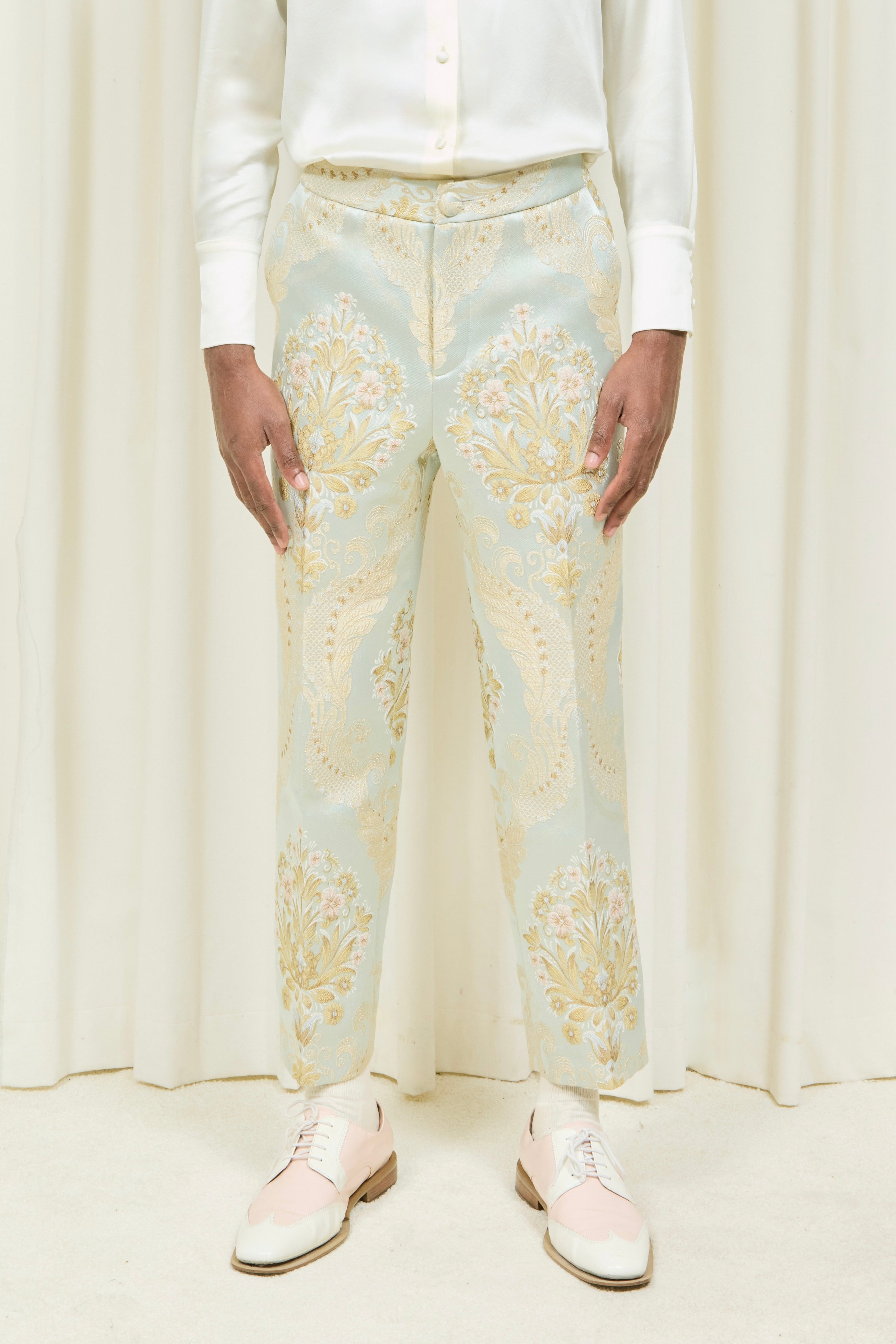 Willie Regal Brocade Trouser
