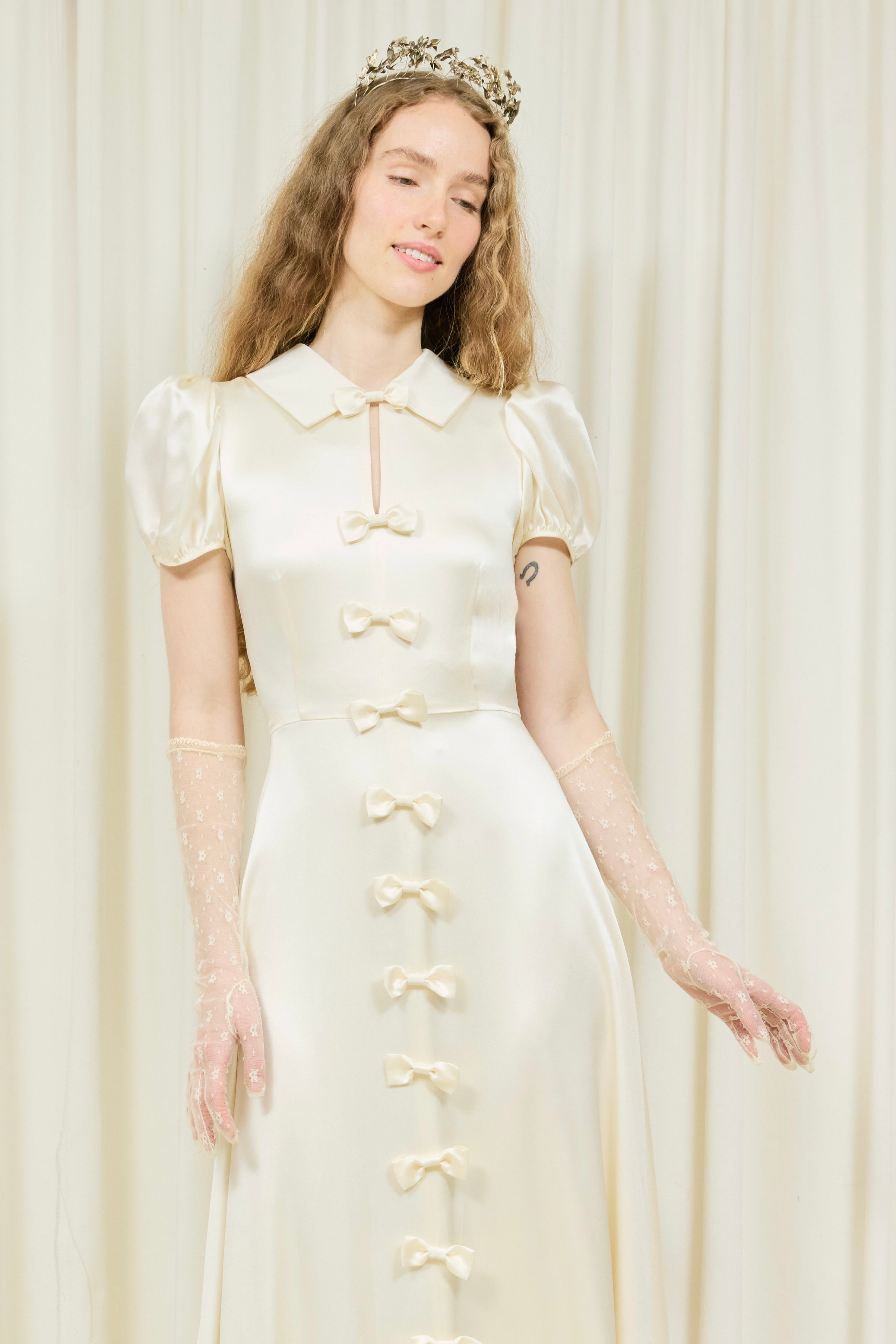 Dorris Puff Sleeve Gown