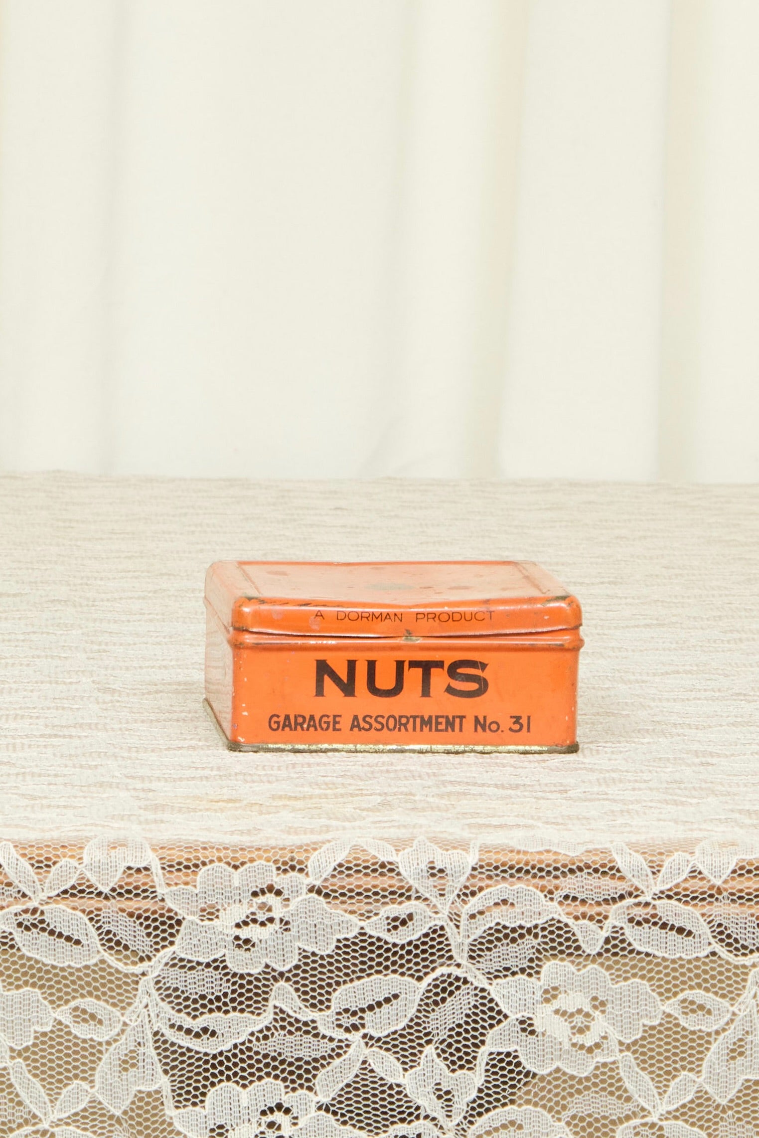 Vintage "Nuts" Metal Box