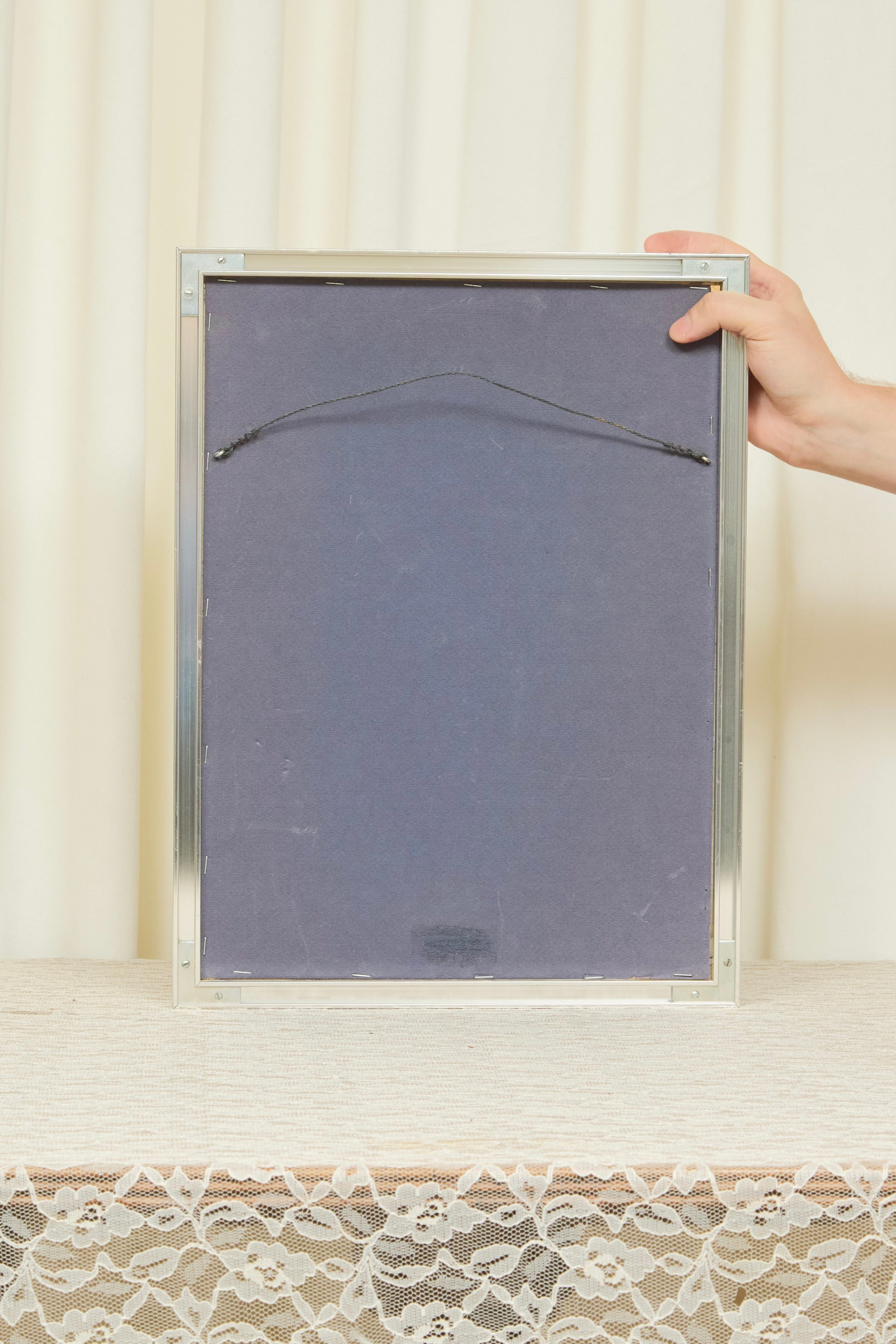 Vintage "Vogue" Framed Needlepoint