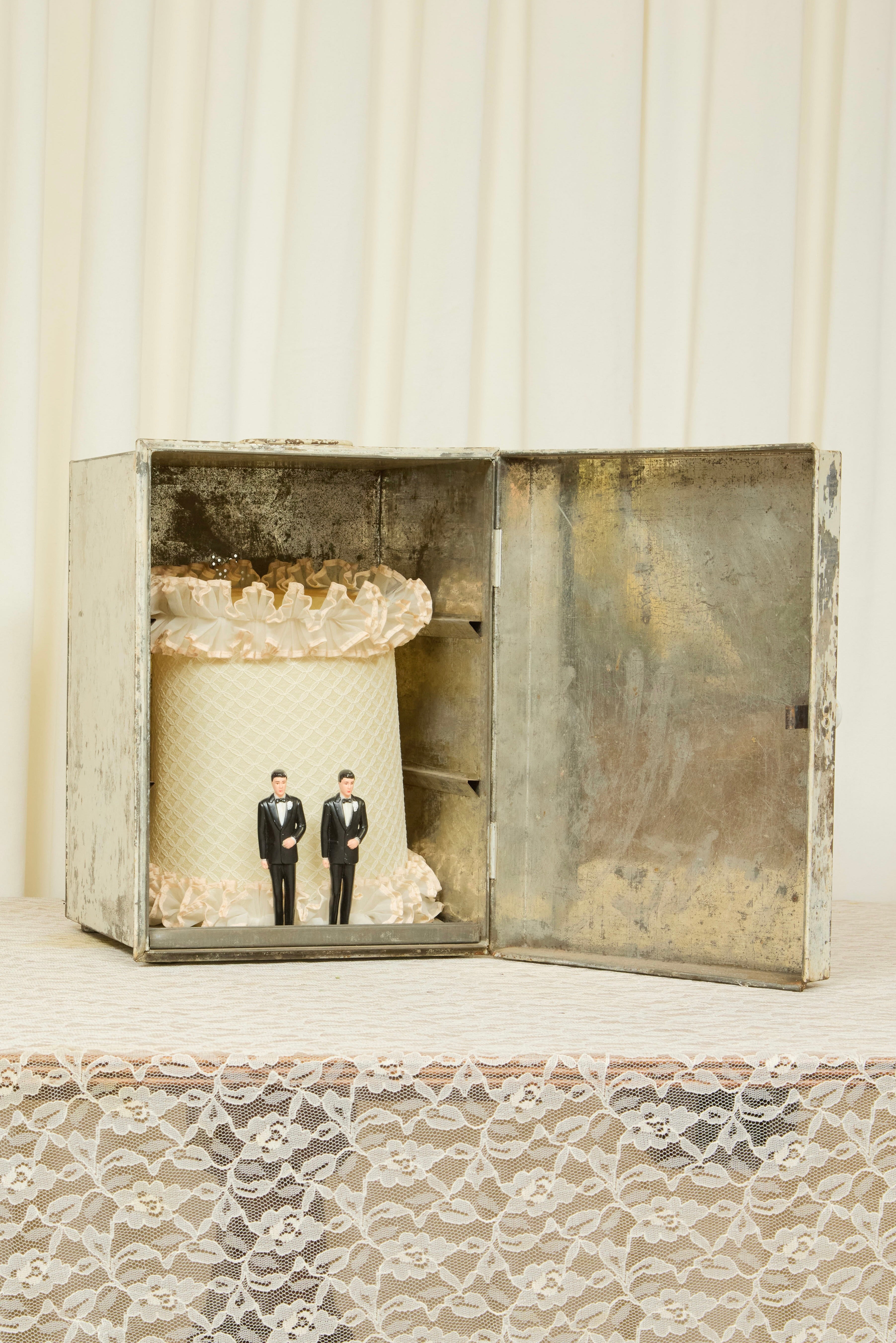 Vintage "Cake Closet" Shelf/Box
