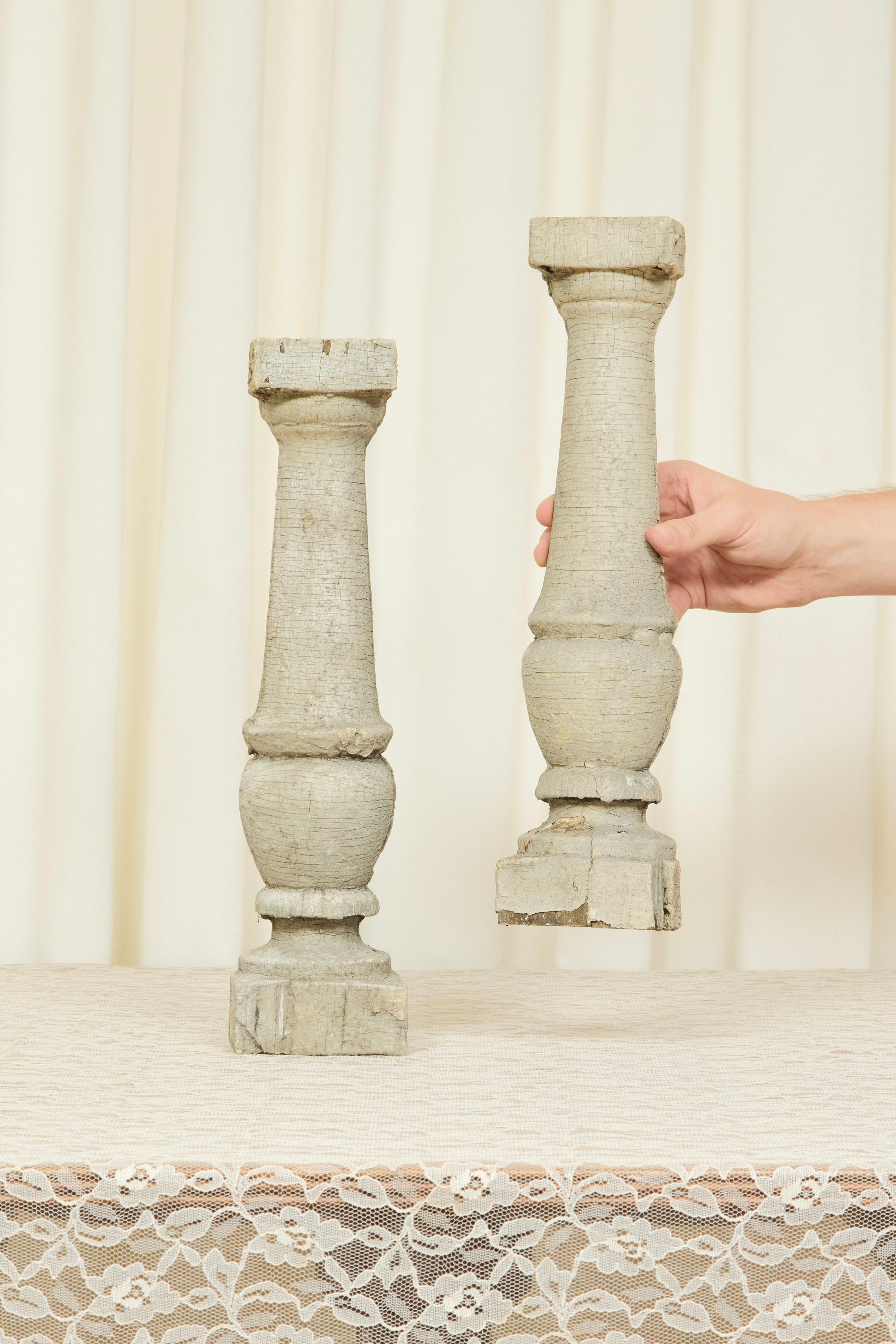 Antique Column Wall Hanging Set/2
