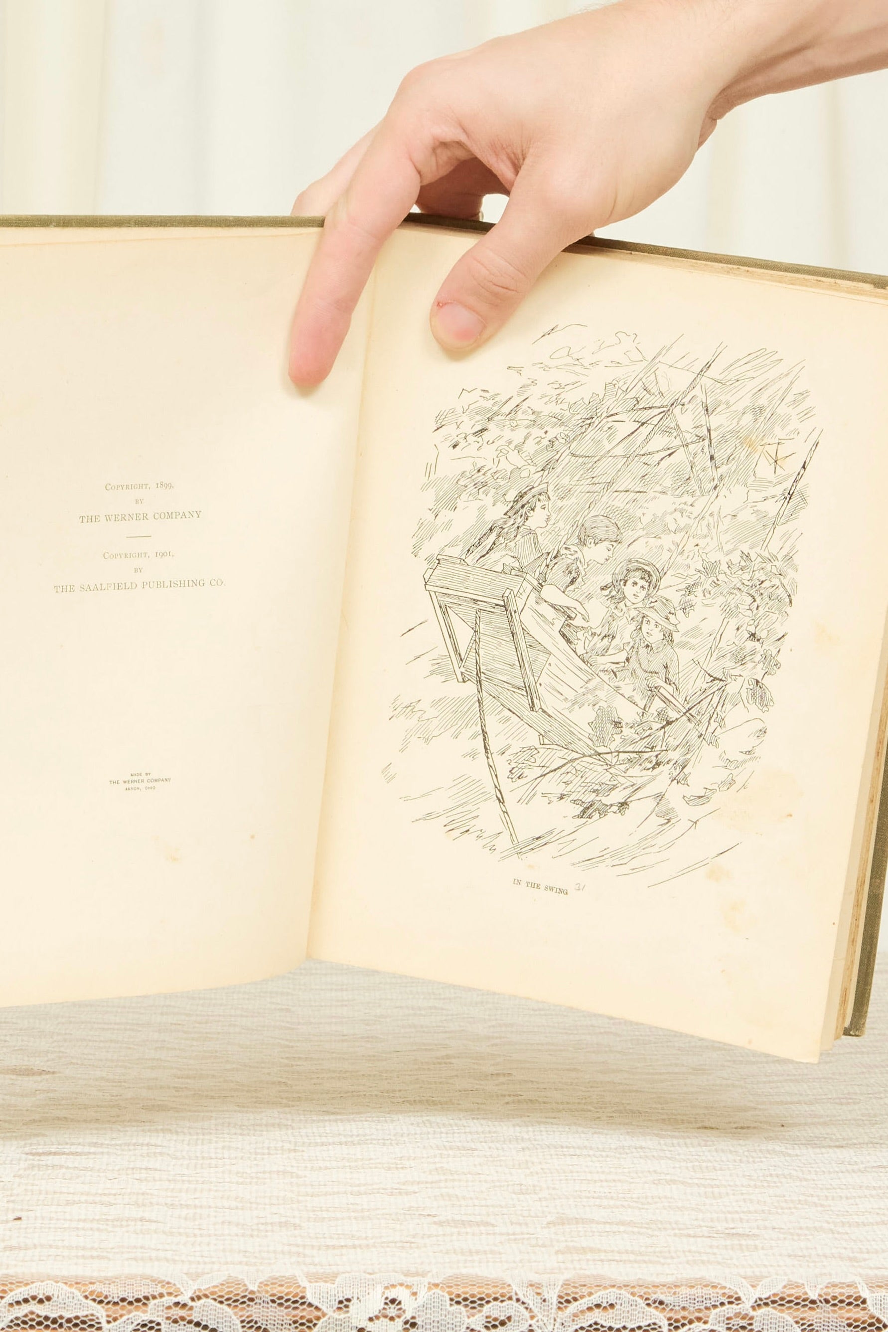 Antique "Our Boys" Book (1901)