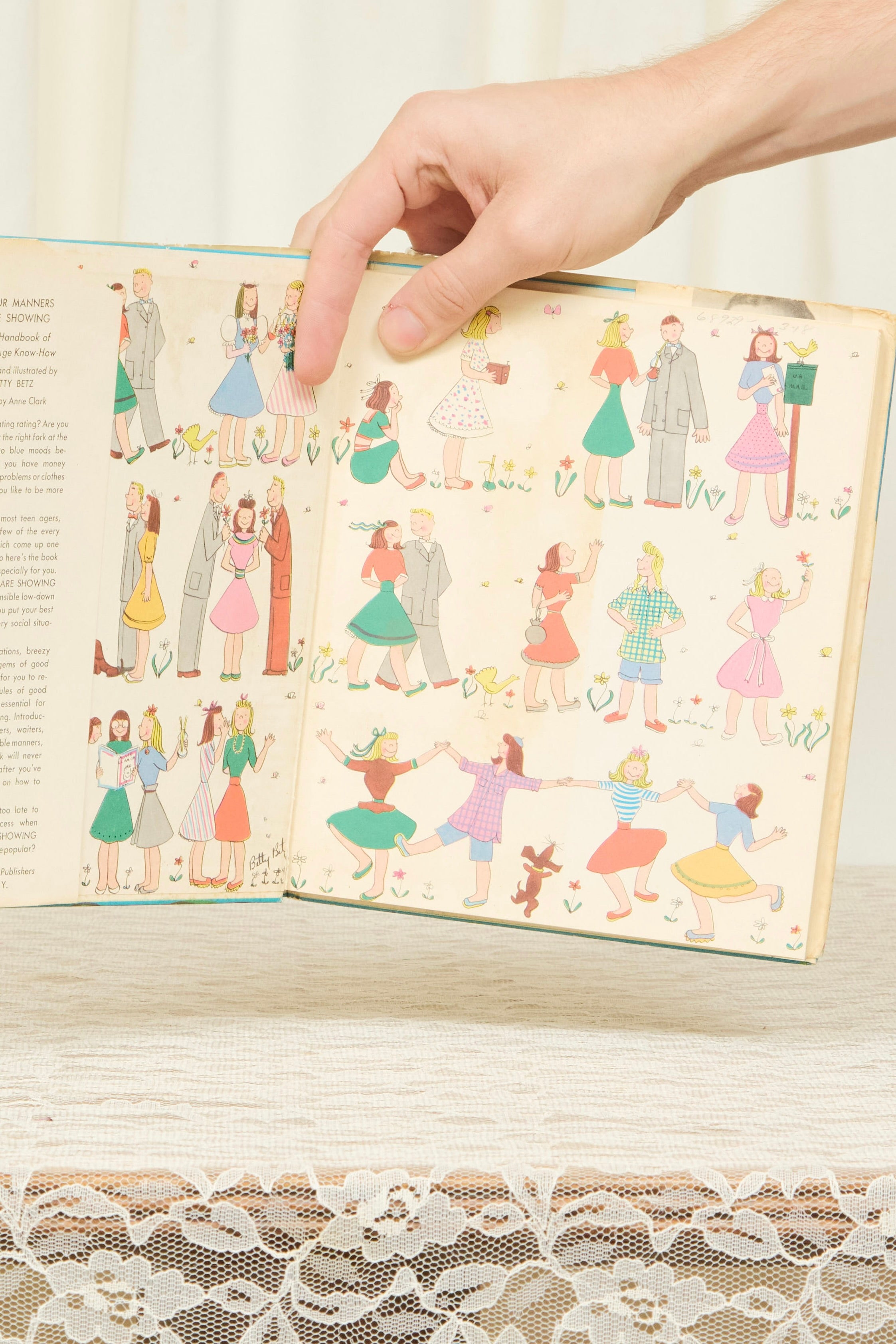 Vintage "Your Manners Are Showing" Book (1946)