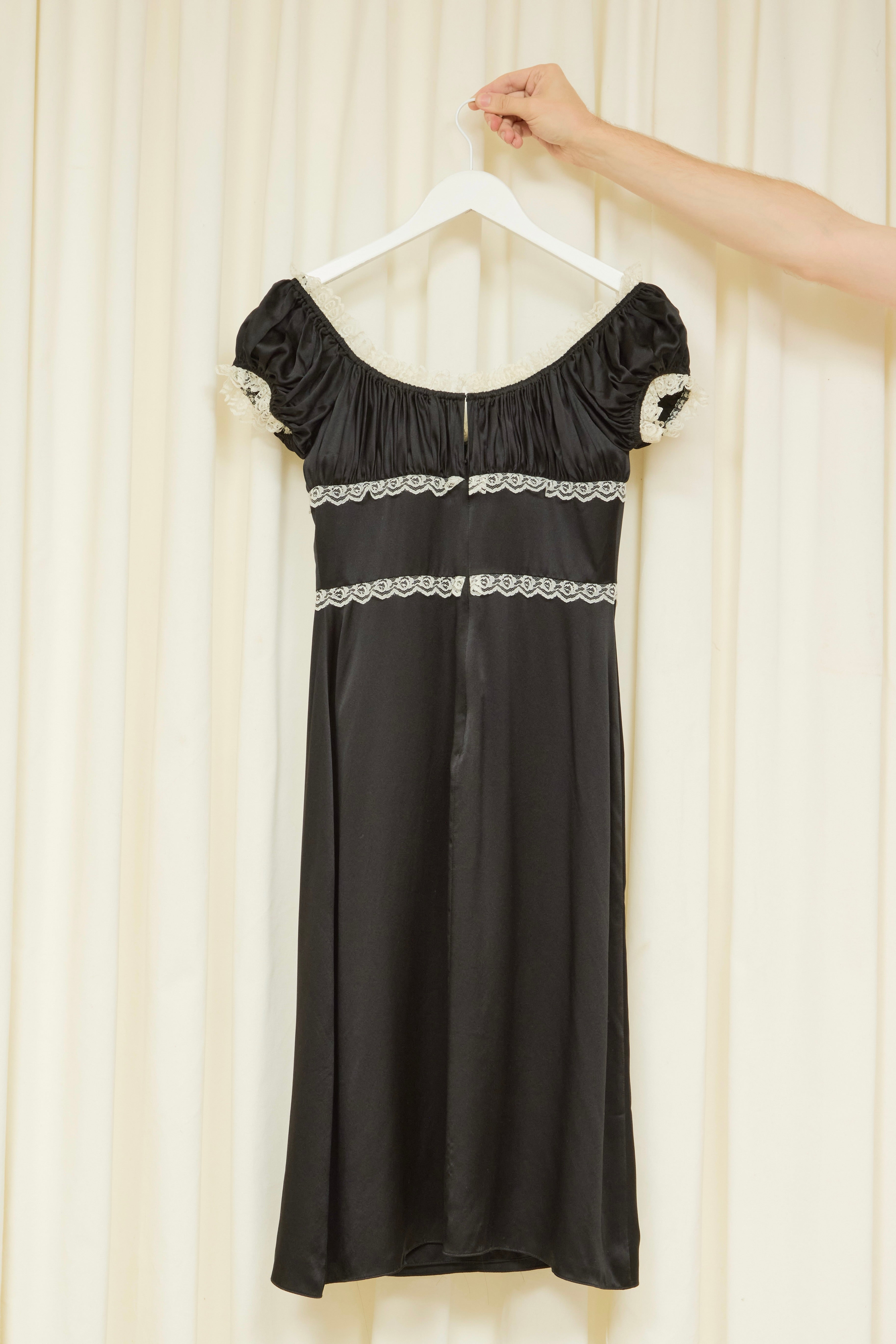 SAMPLE Darlene Off-the-Shoulder Dress S