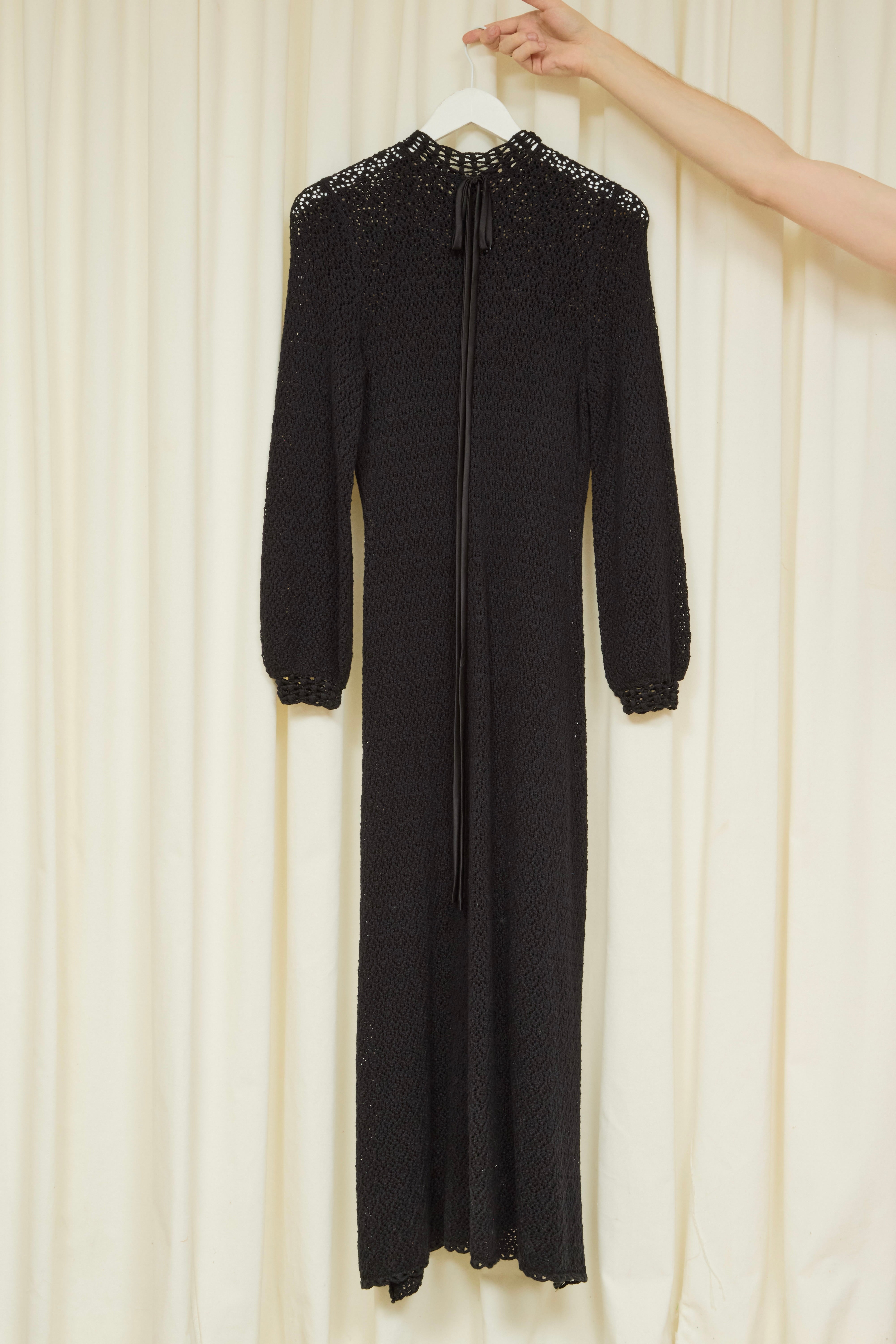 SAMPLE Patsy Pointelle Knit Dress S