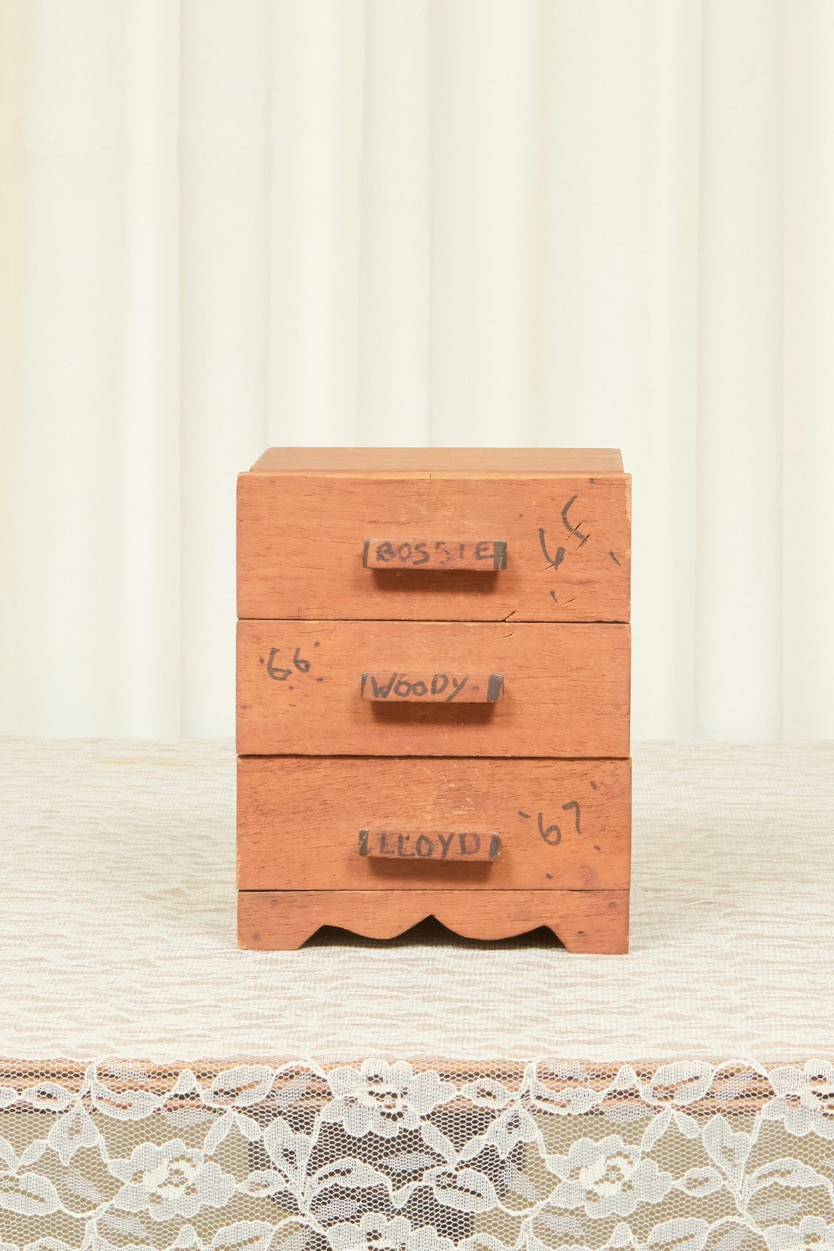 Vintage Dresser w/ Names (1960s)