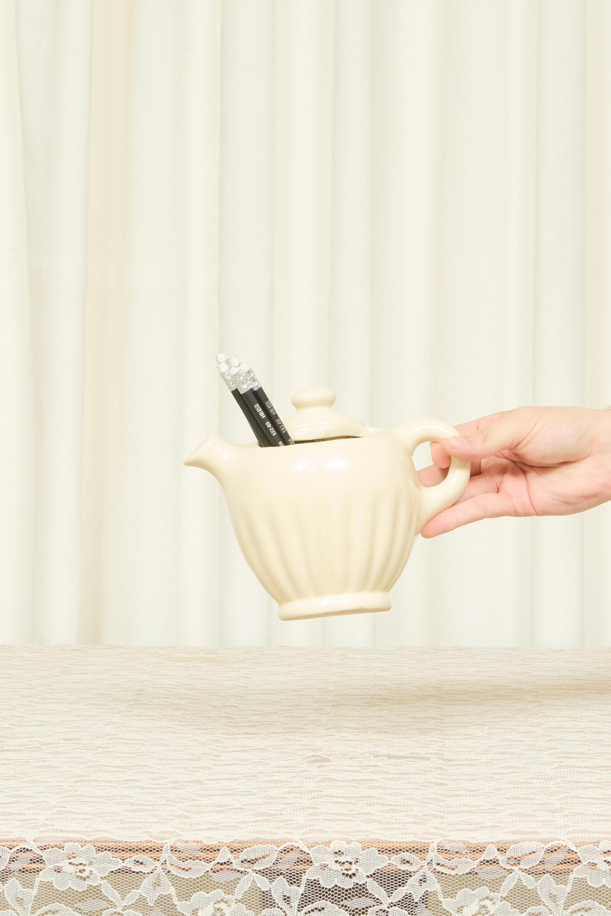 Vintage Teapot Wall Vase
