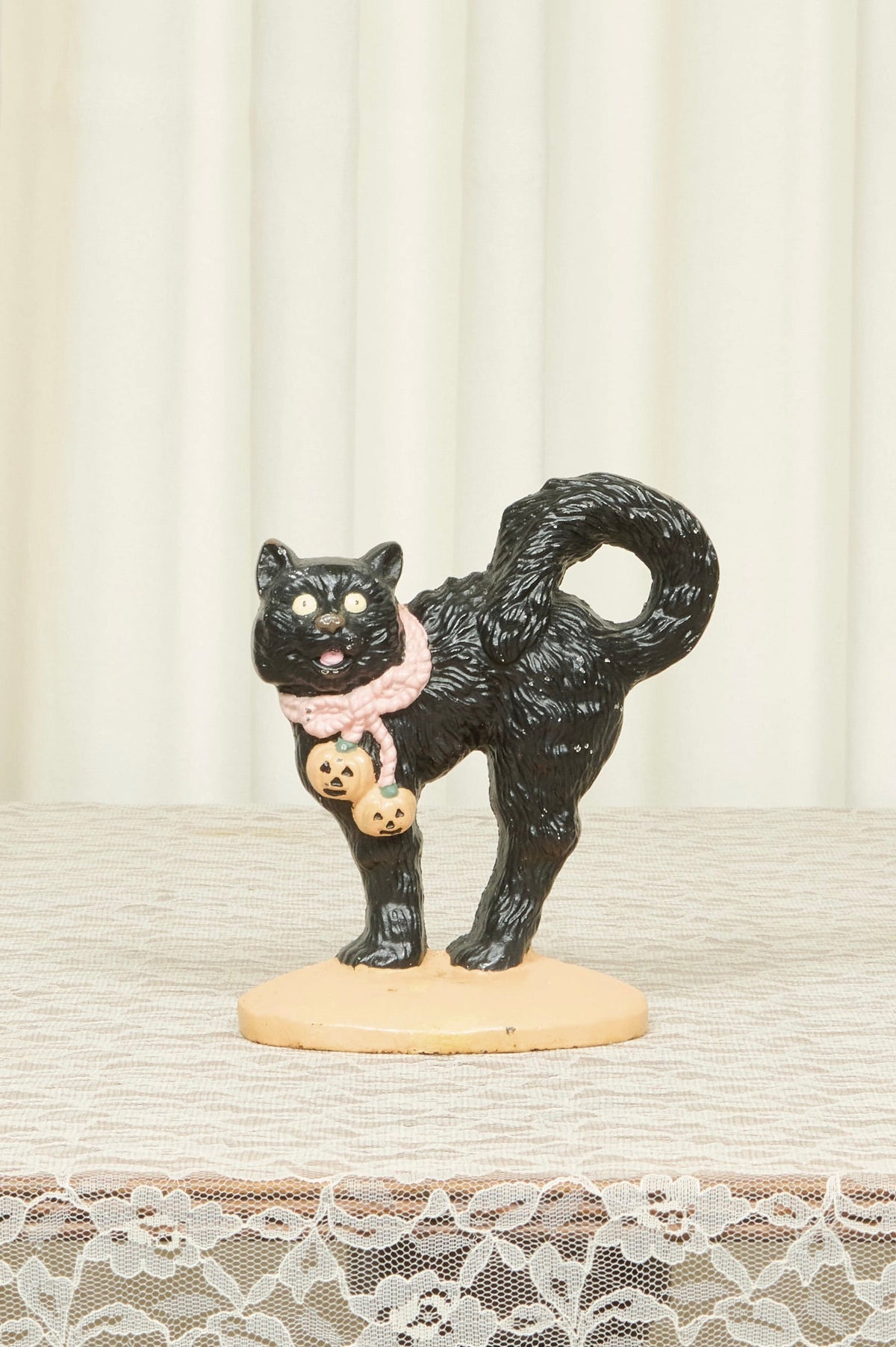 Vintage Cast Iron Cat Door Stop/Decor