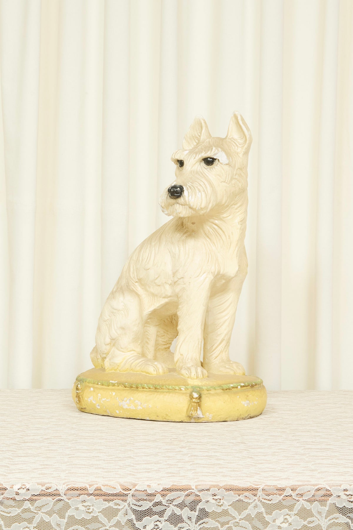 Vintage Scottie Statue