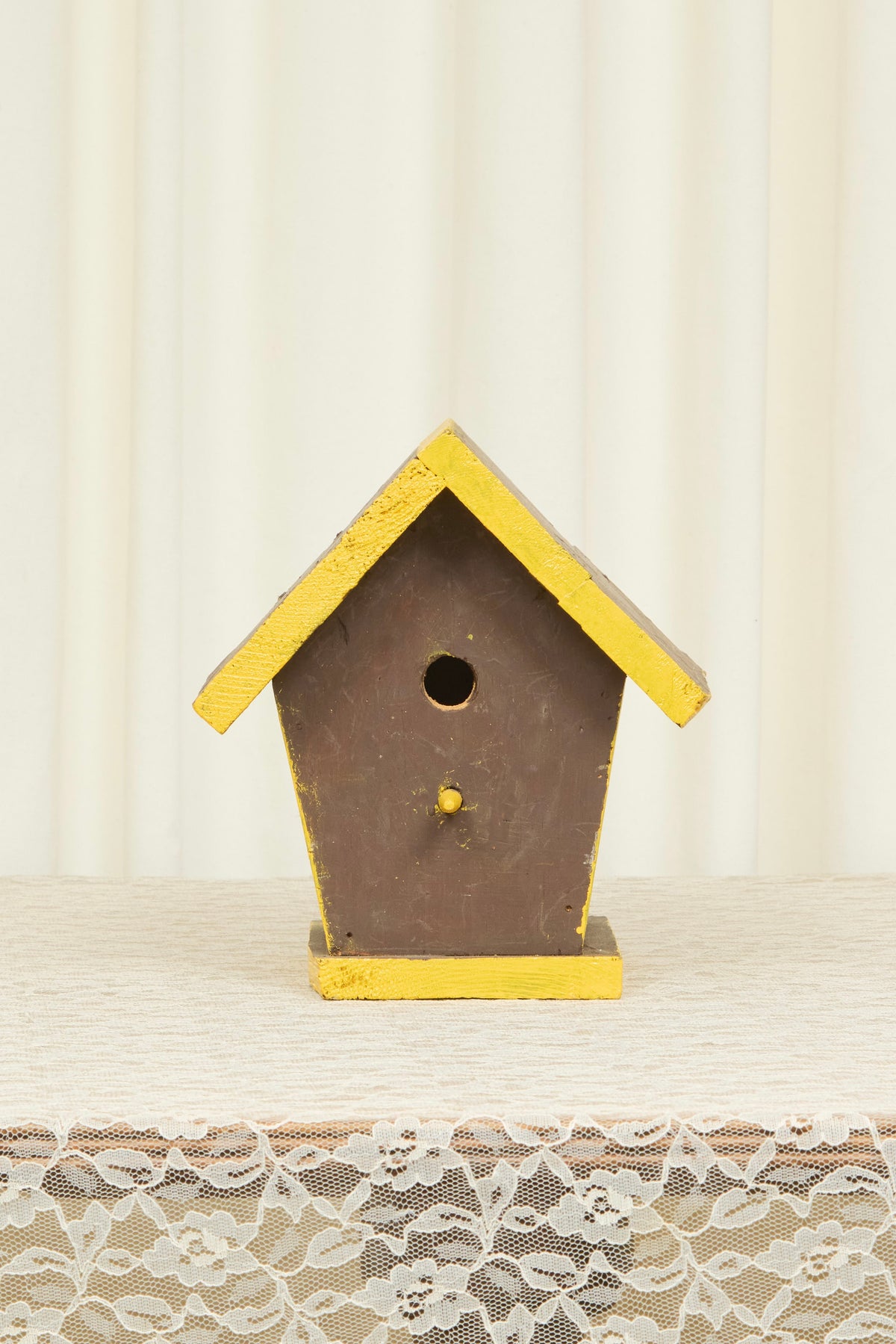 Vintage Painted Birdhouse