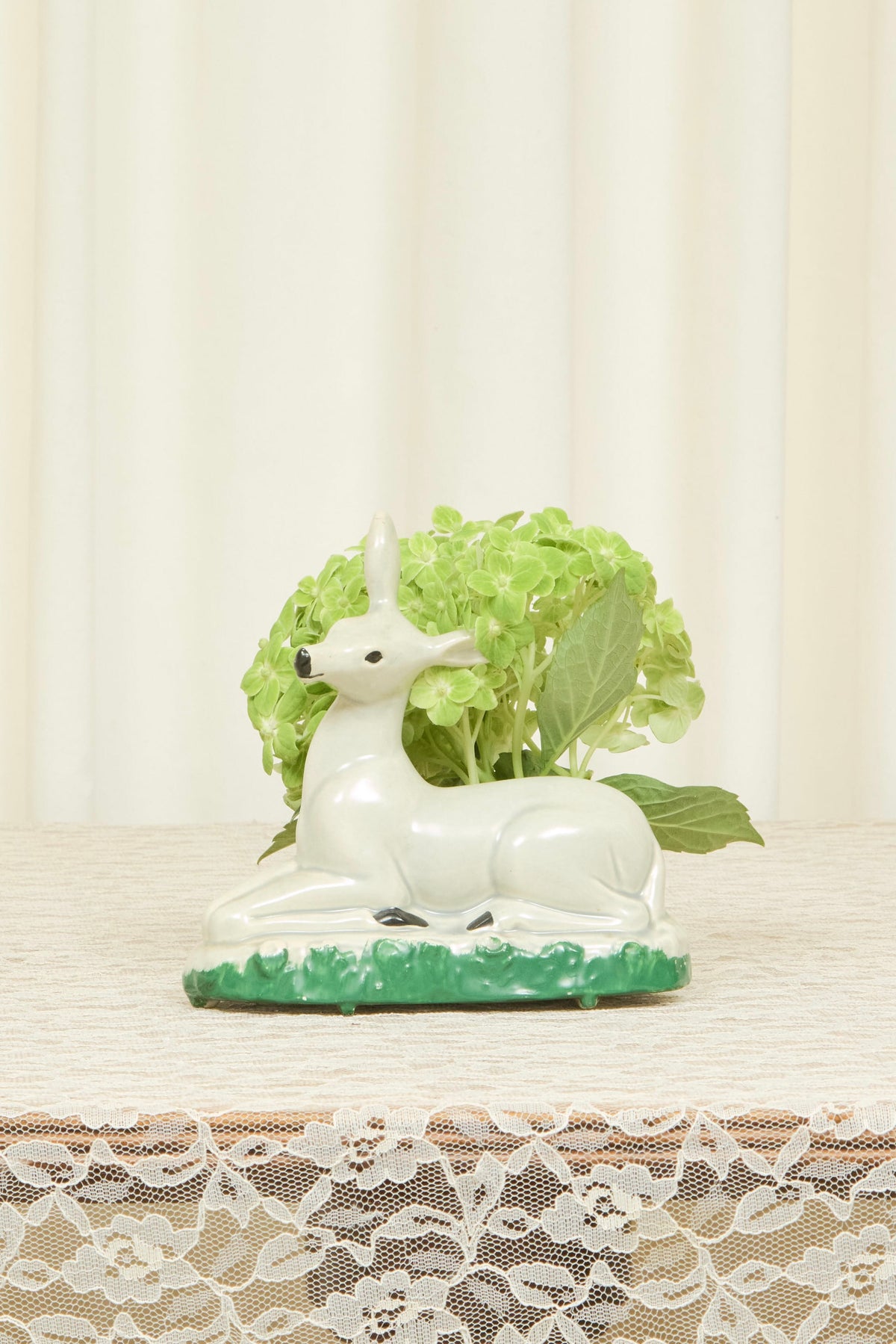 Vintage Deer Vase/Pen Holder