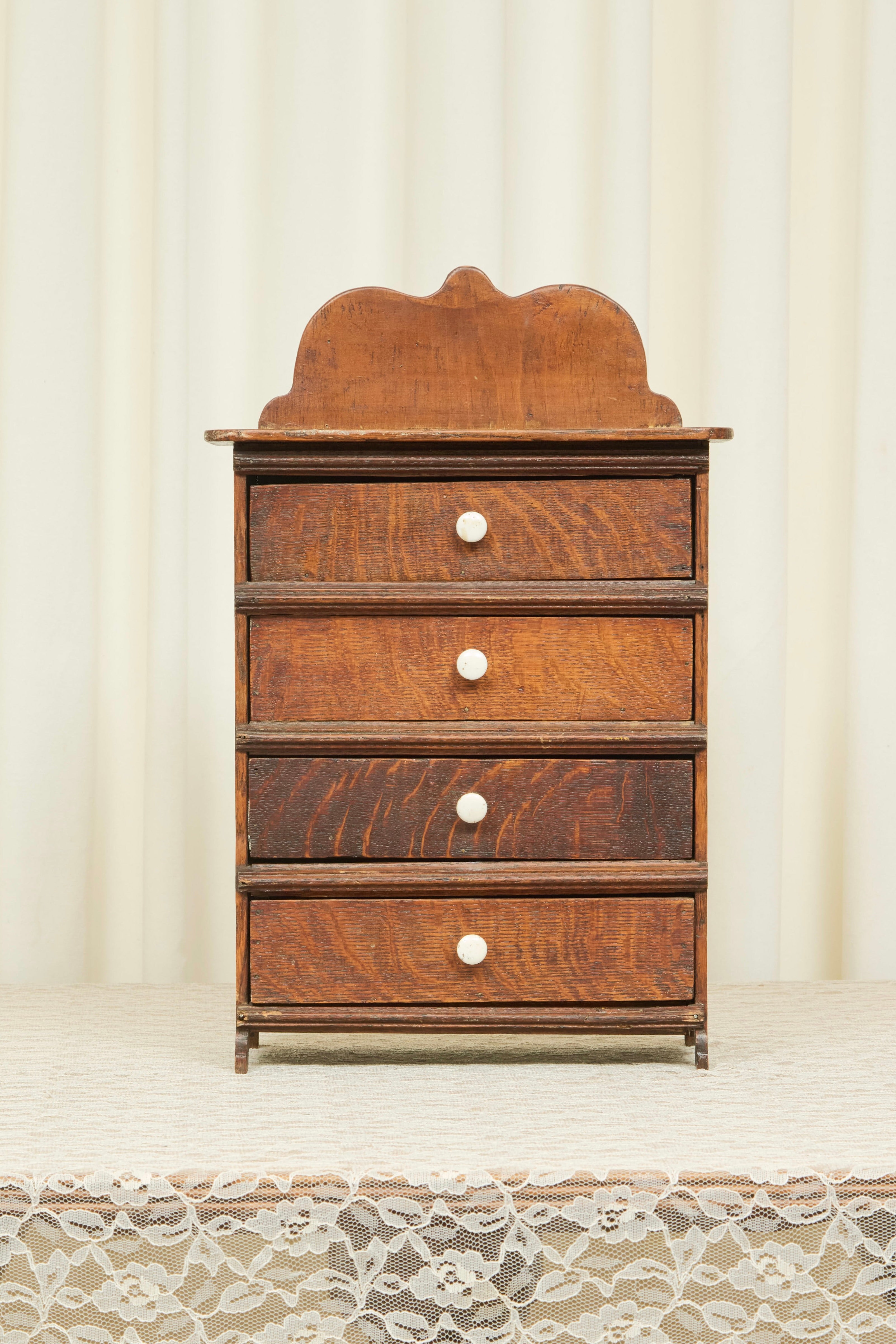 Antique Mini Dresser/Jewelry Box