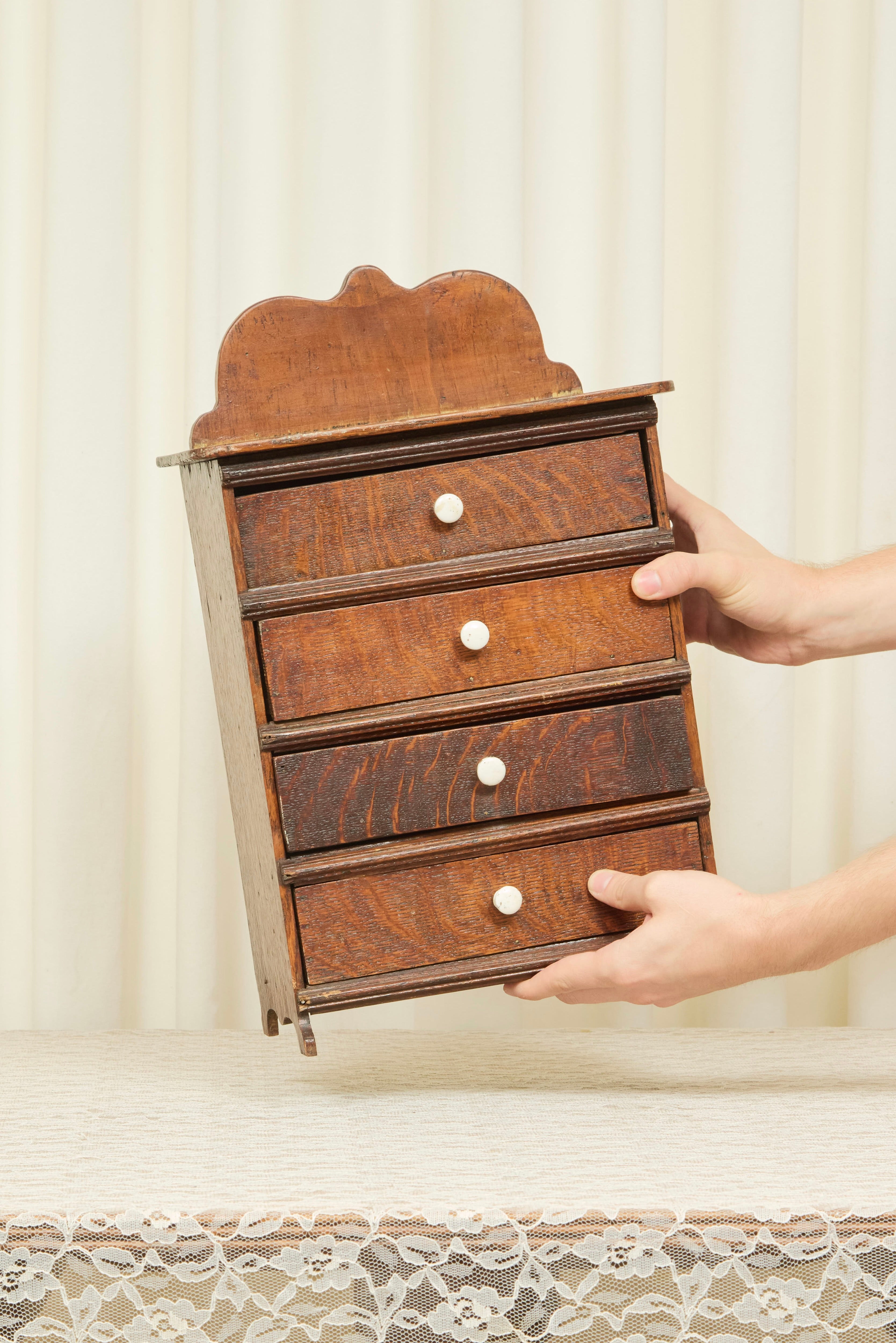 Antique Mini Dresser/Jewelry Box