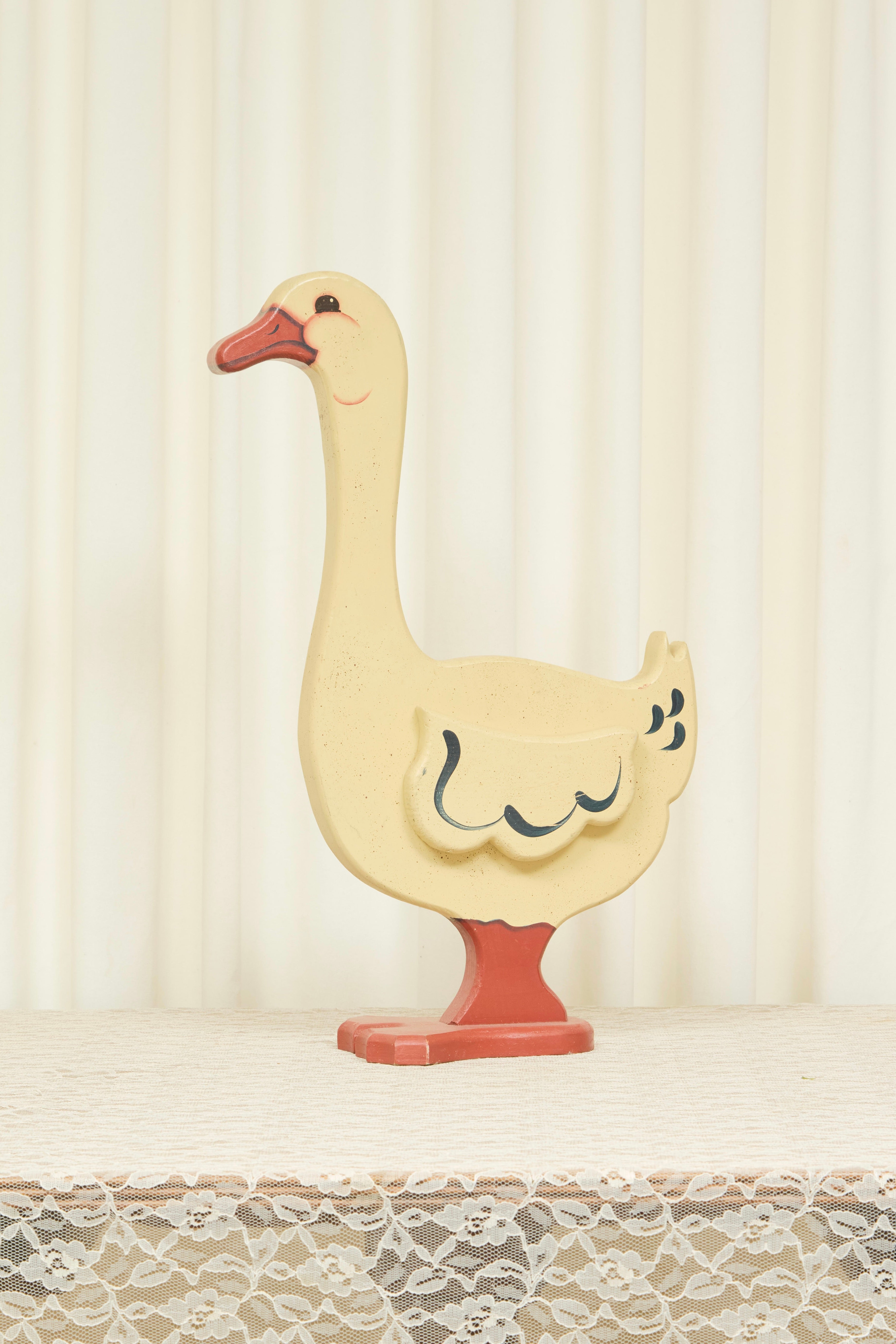 Vintage Folk Art Goose