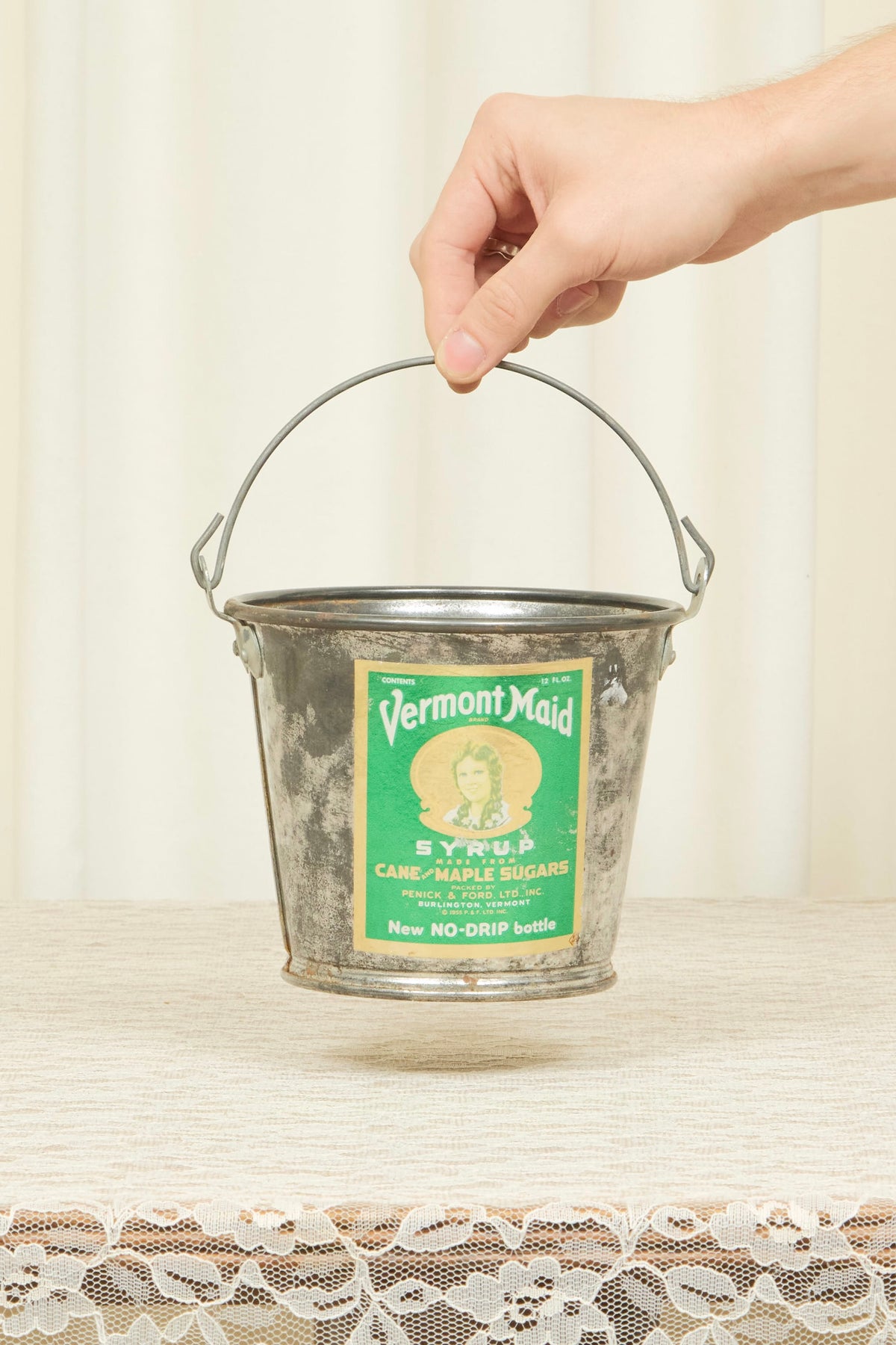Vintage Vermont Syrup Bucket