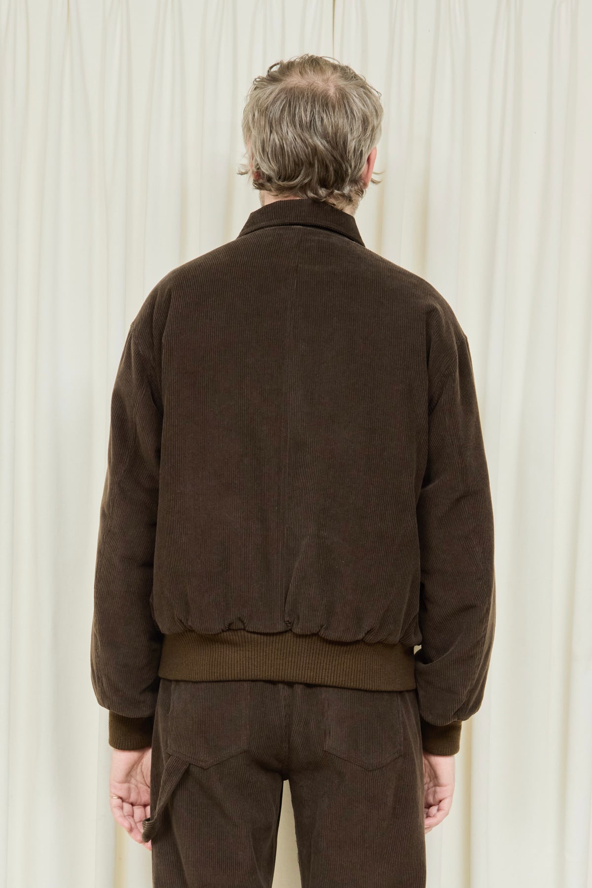 Dorian Corduroy Bomber Jacket