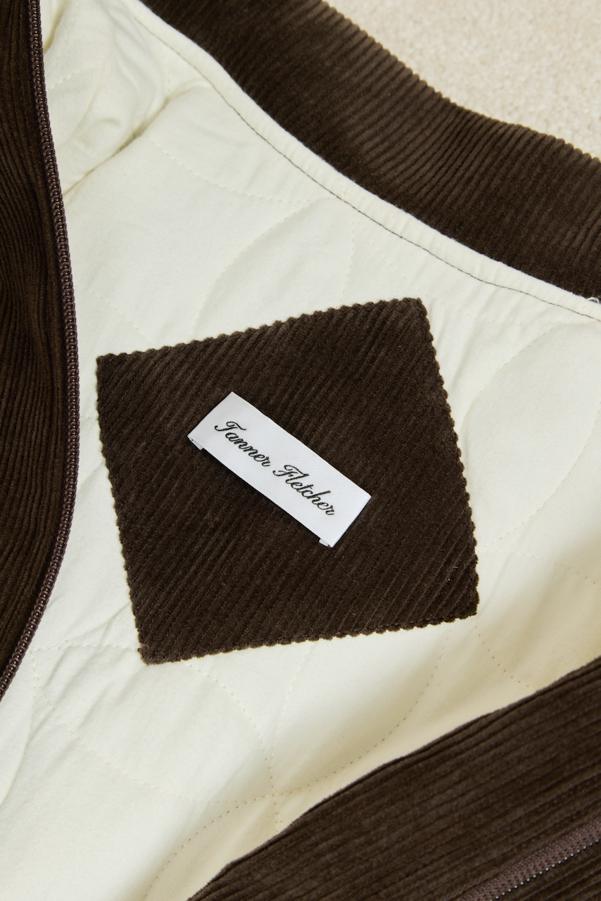 Dorian Corduroy Bomber Jacket