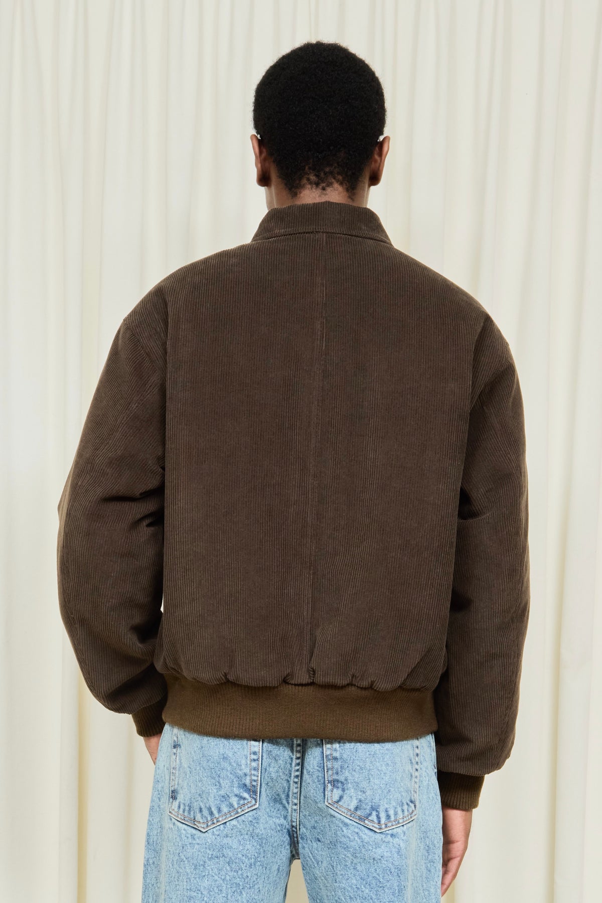 Dorian Corduroy Bomber Jacket
