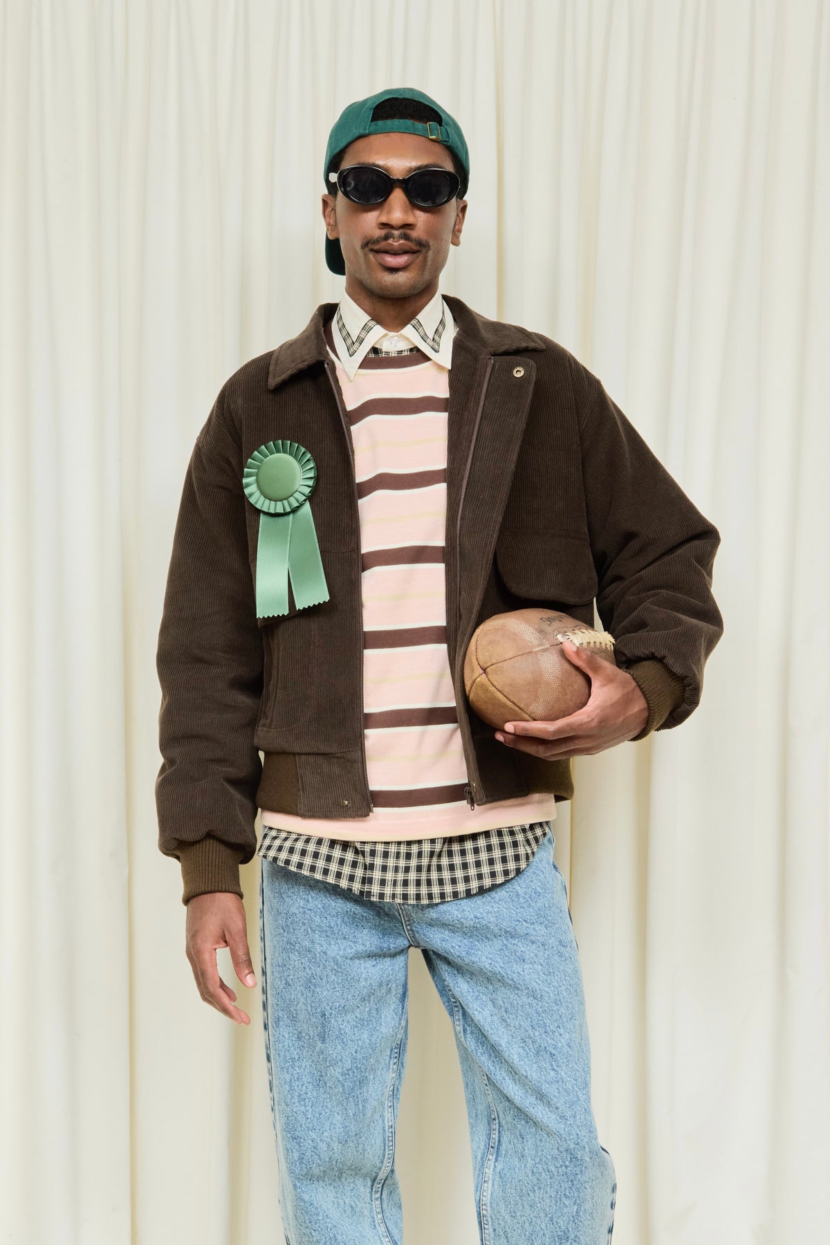 Dorian Corduroy Bomber Jacket
