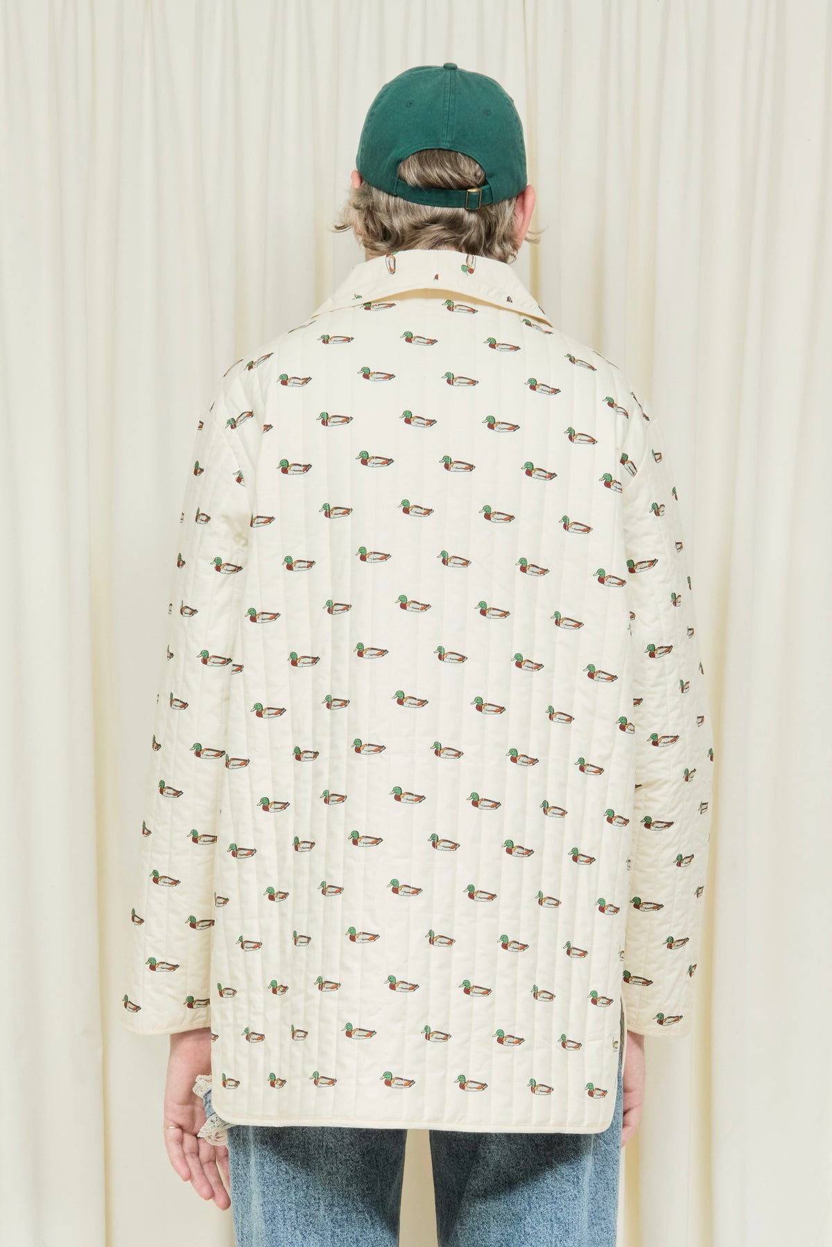 Arnie Mallard Print Quilted Jacket