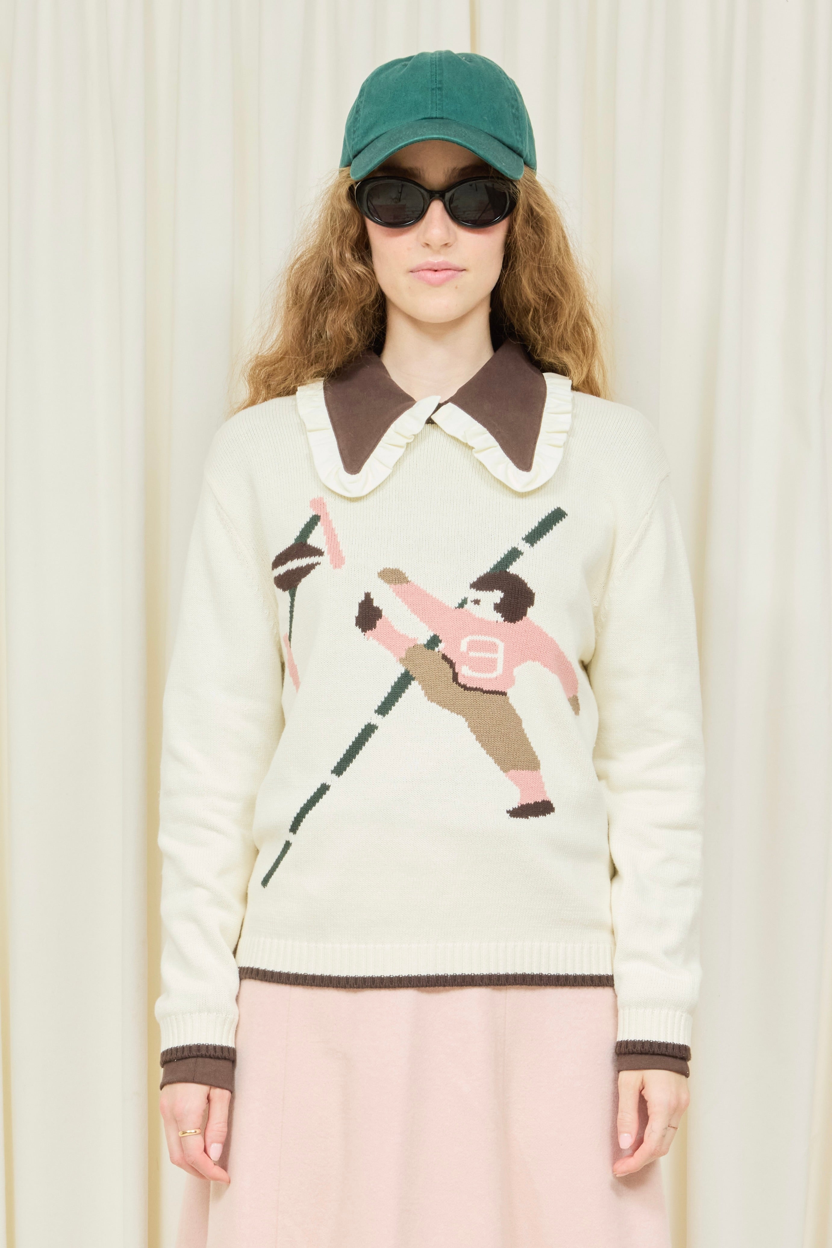 Newtie Football Intarsia Sweater