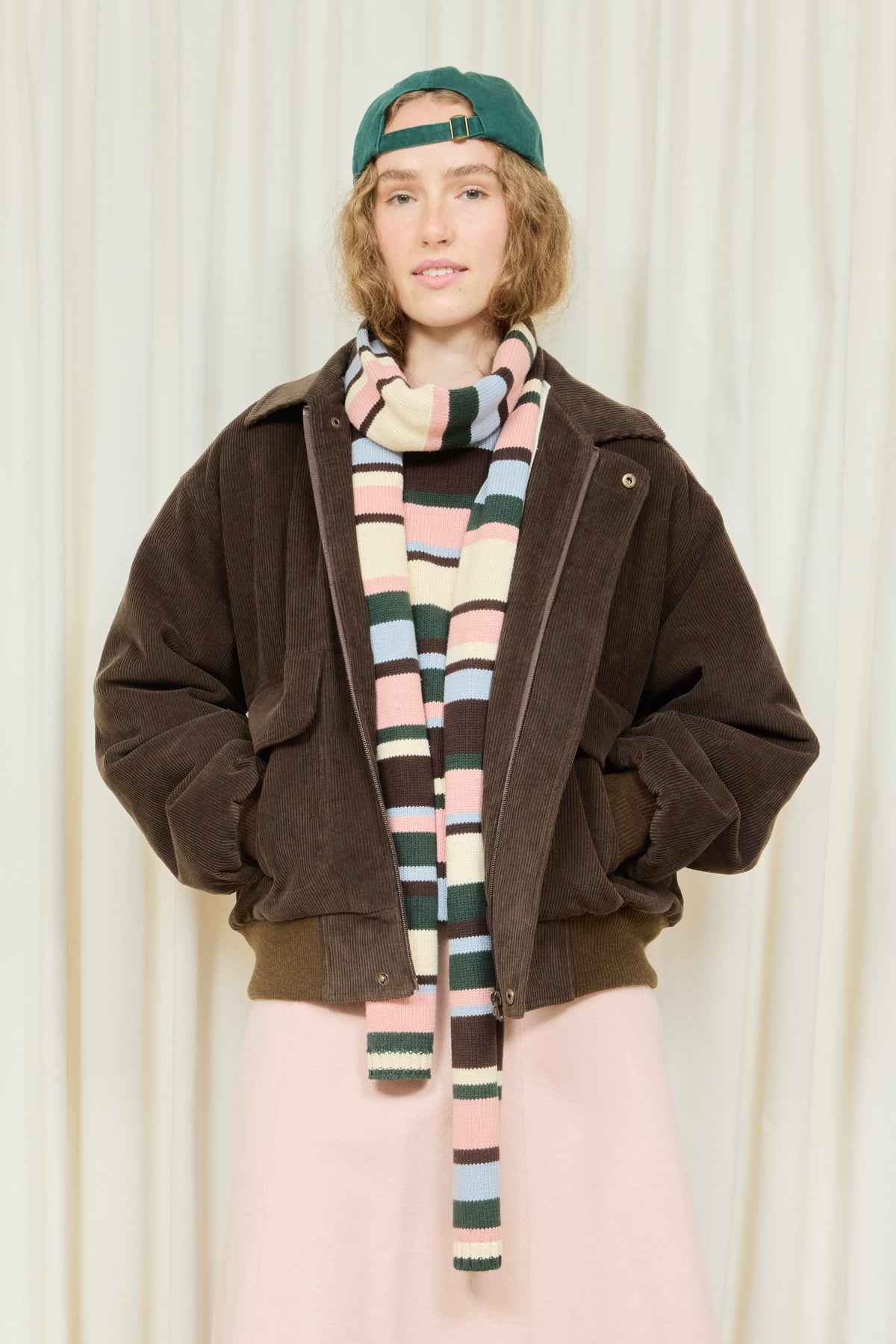 Dorian Corduroy Bomber Jacket
