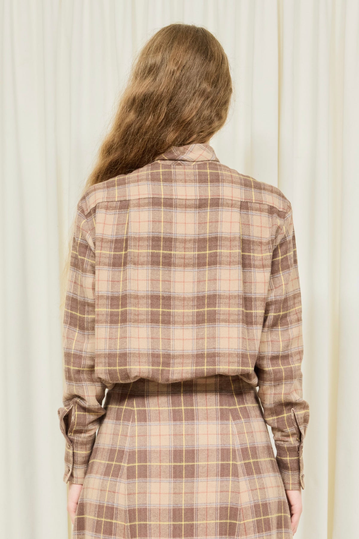 Luther Long Sleeve Flannel Tie Shirt