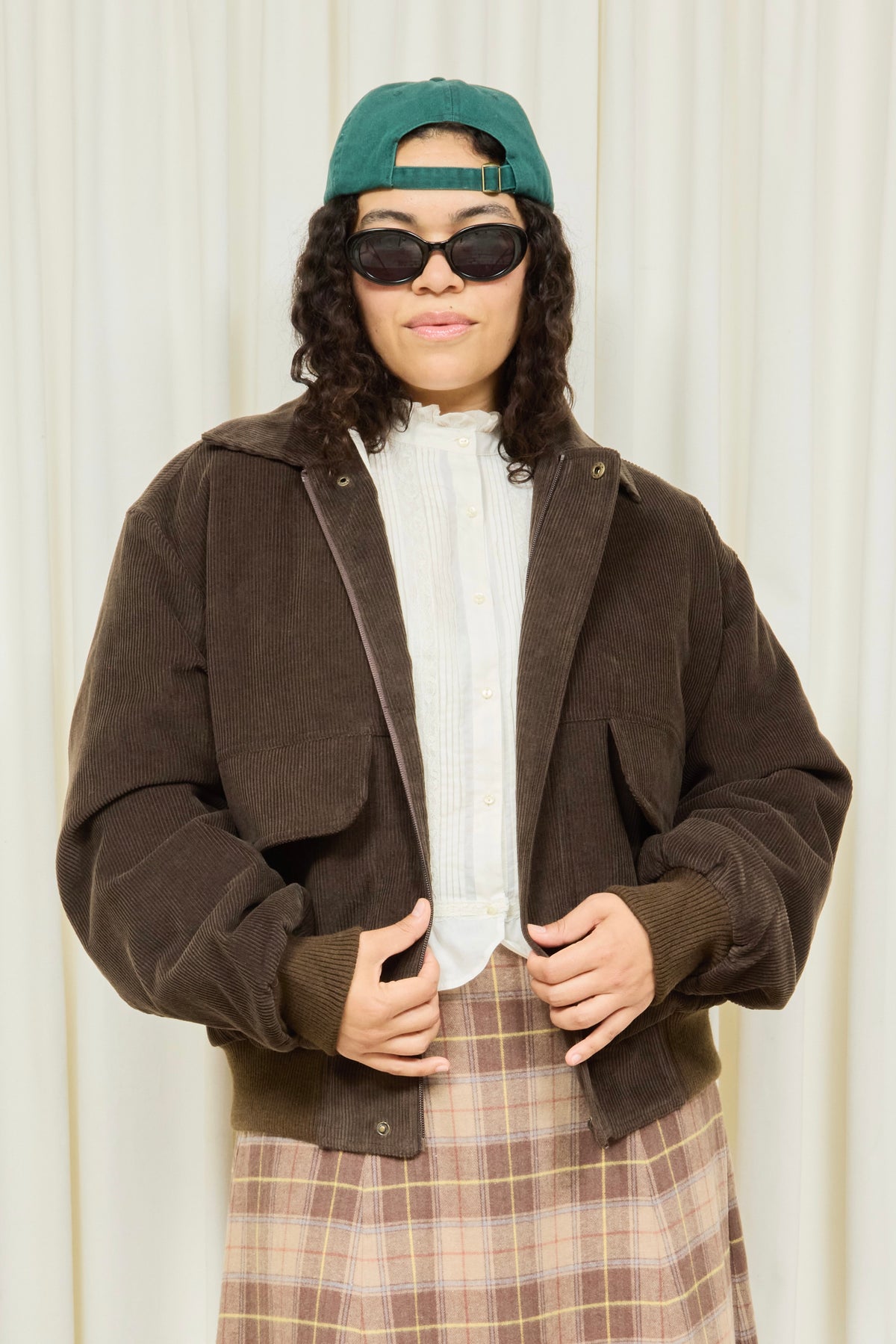 Dorian Corduroy Bomber Jacket