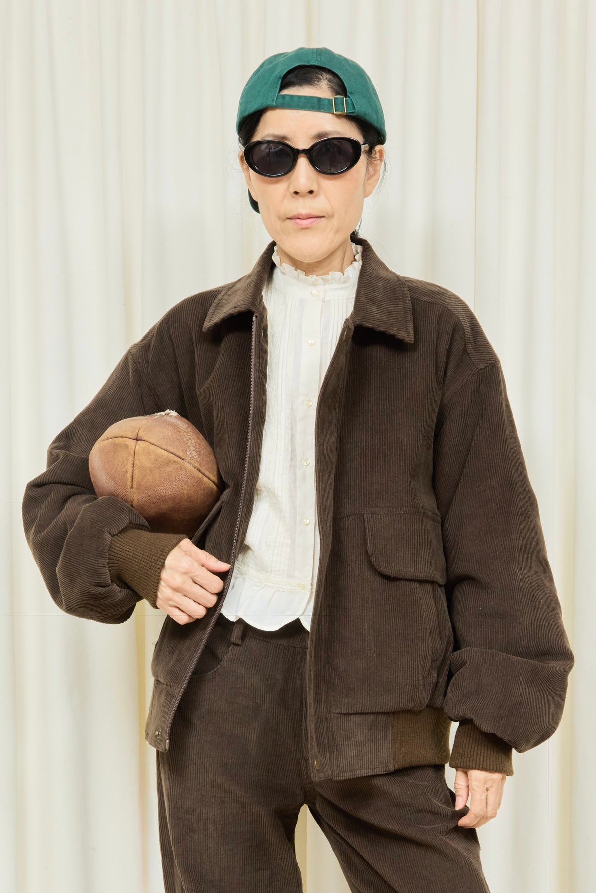 Dorian Corduroy Bomber Jacket