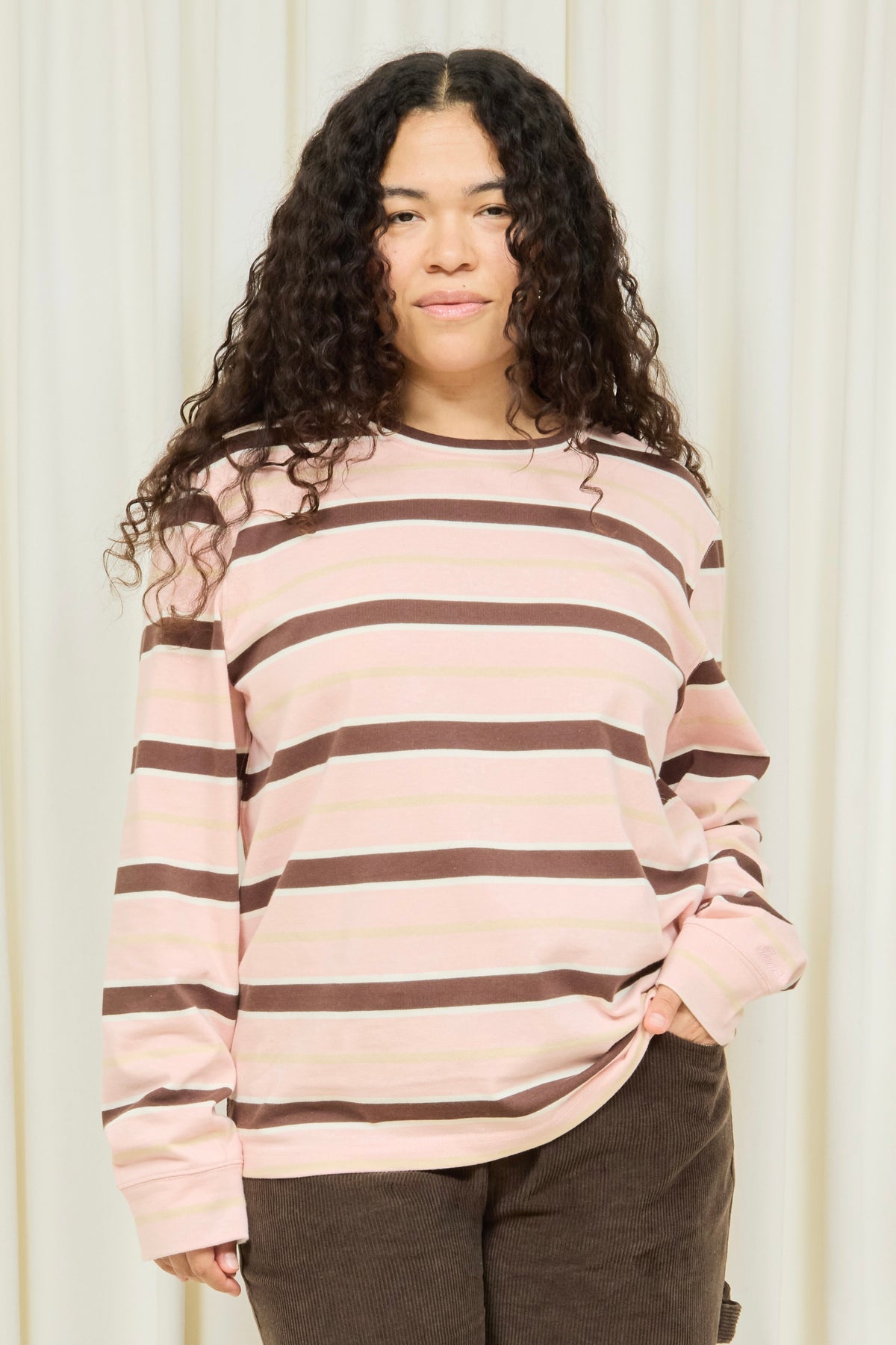 Flynn Striped Long Sleeve Tee
