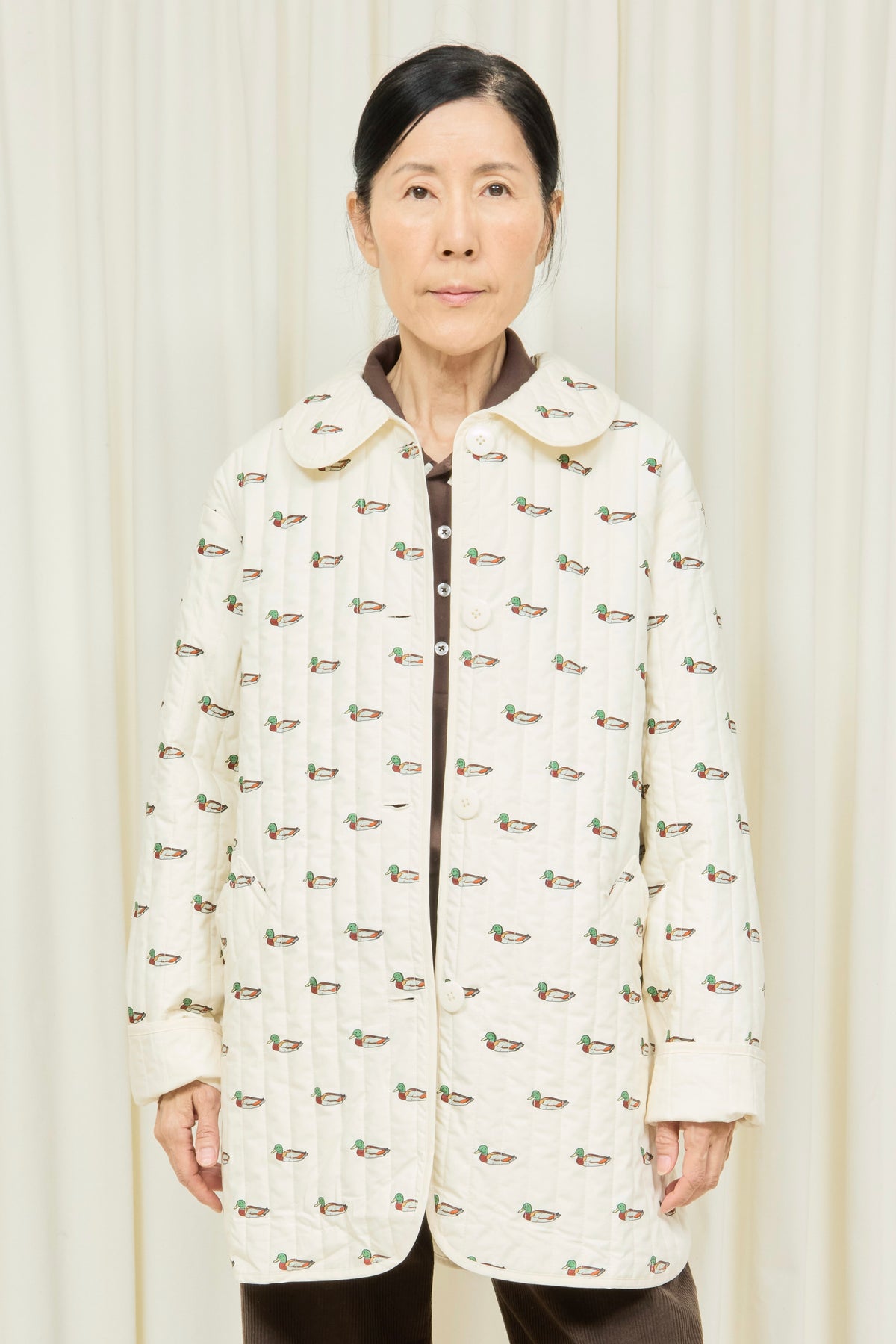 Arnie Mallard Print Quilted Jacket