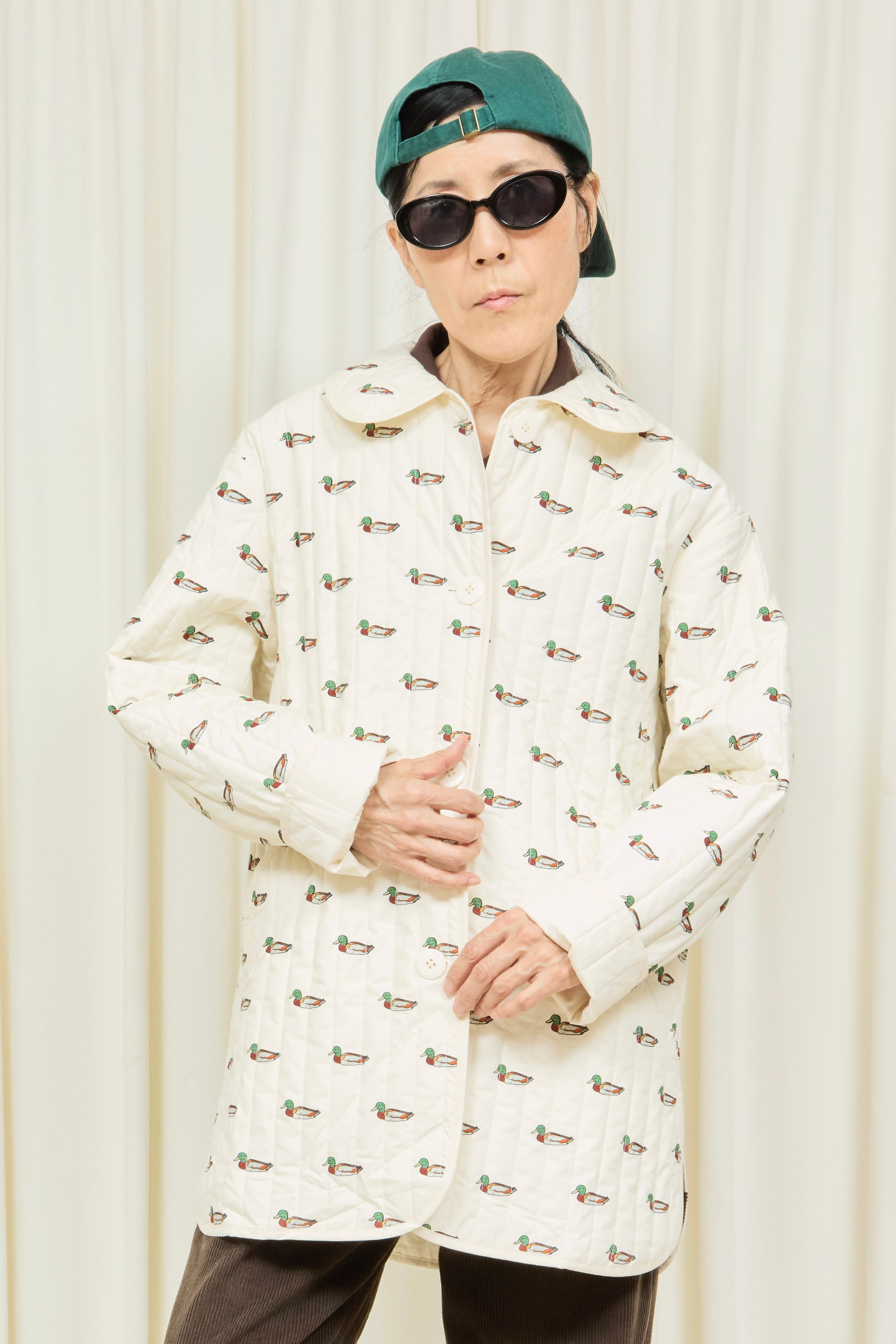 Arnie Mallard Print Quilted Jacket