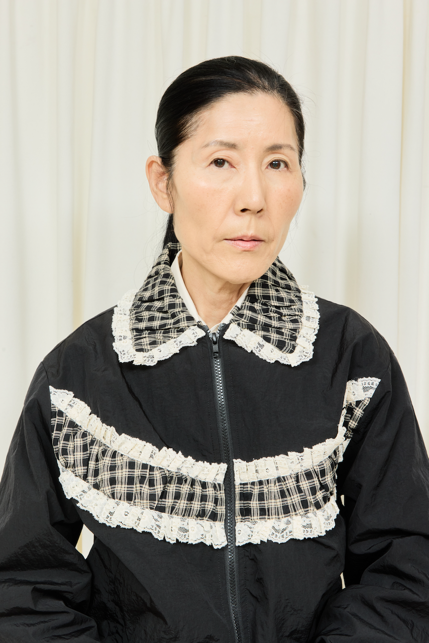 Kennedy Ruched Stripe Track Jacket