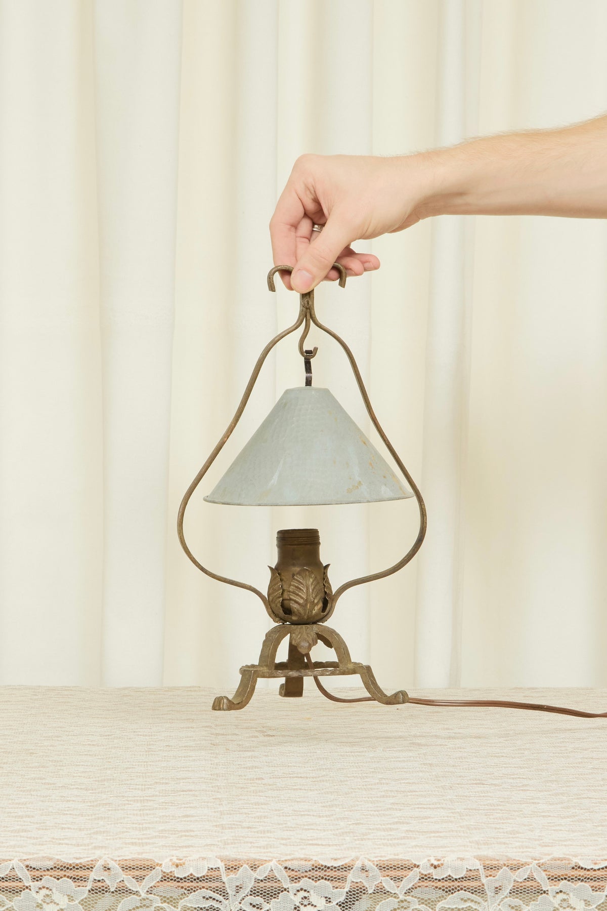 Vintage Arts & Crafts Lamp (1920s)