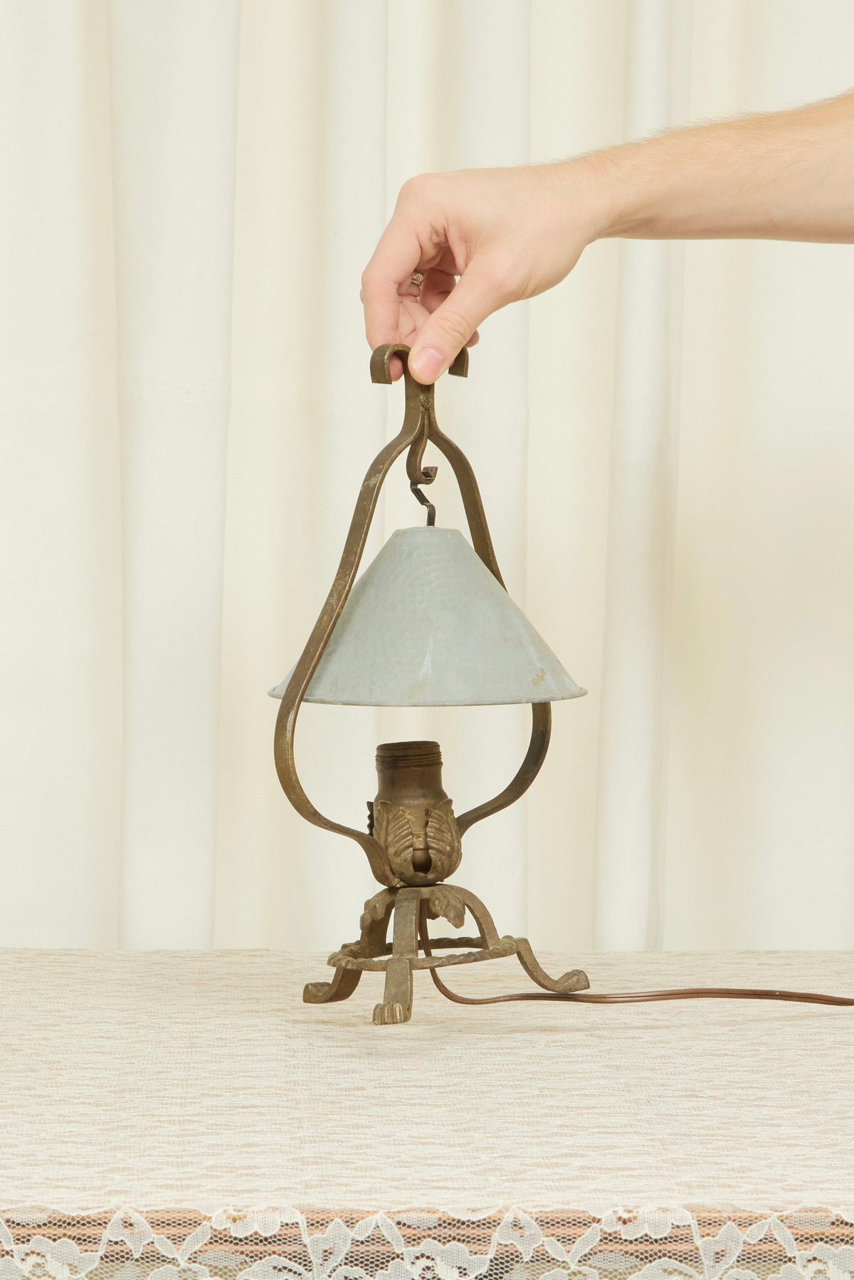 Vintage Arts & Crafts Lamp (1920s)