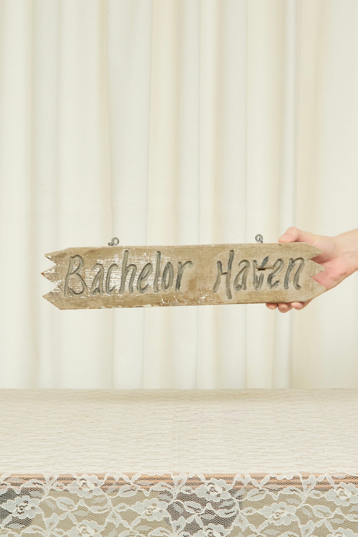 Vintage "Bachelor Haven" Sign