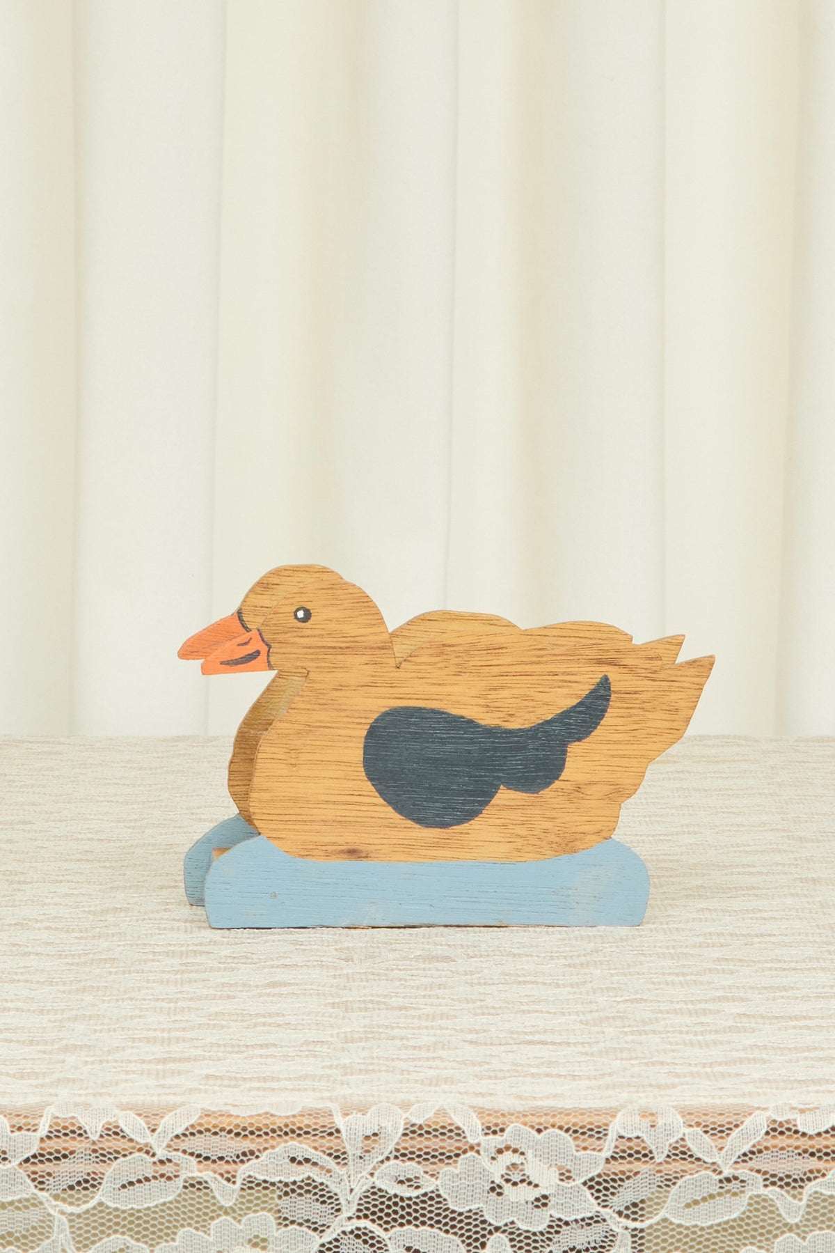 Vintage Duck Letter/Napkin Holder
