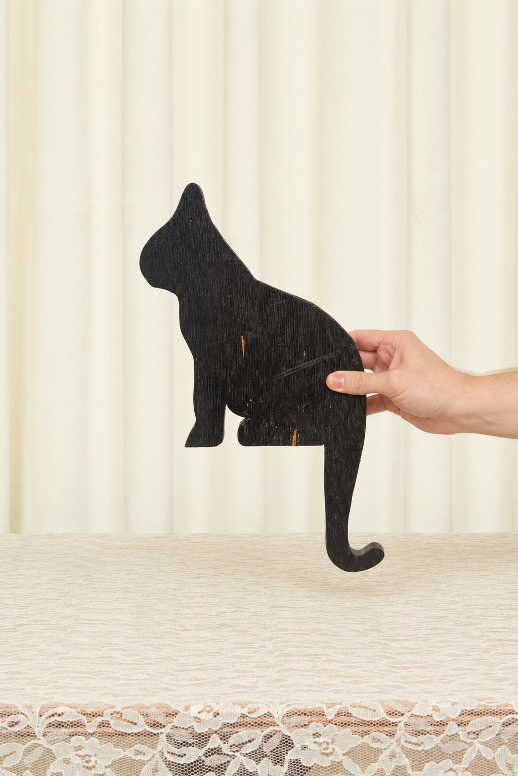 Vintage Cat Wall Decor/Shelf Sitter