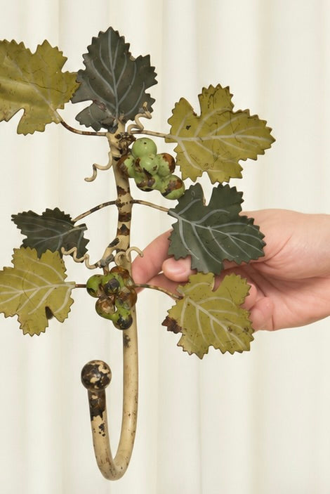 Vintage Metal Grapevine Hook