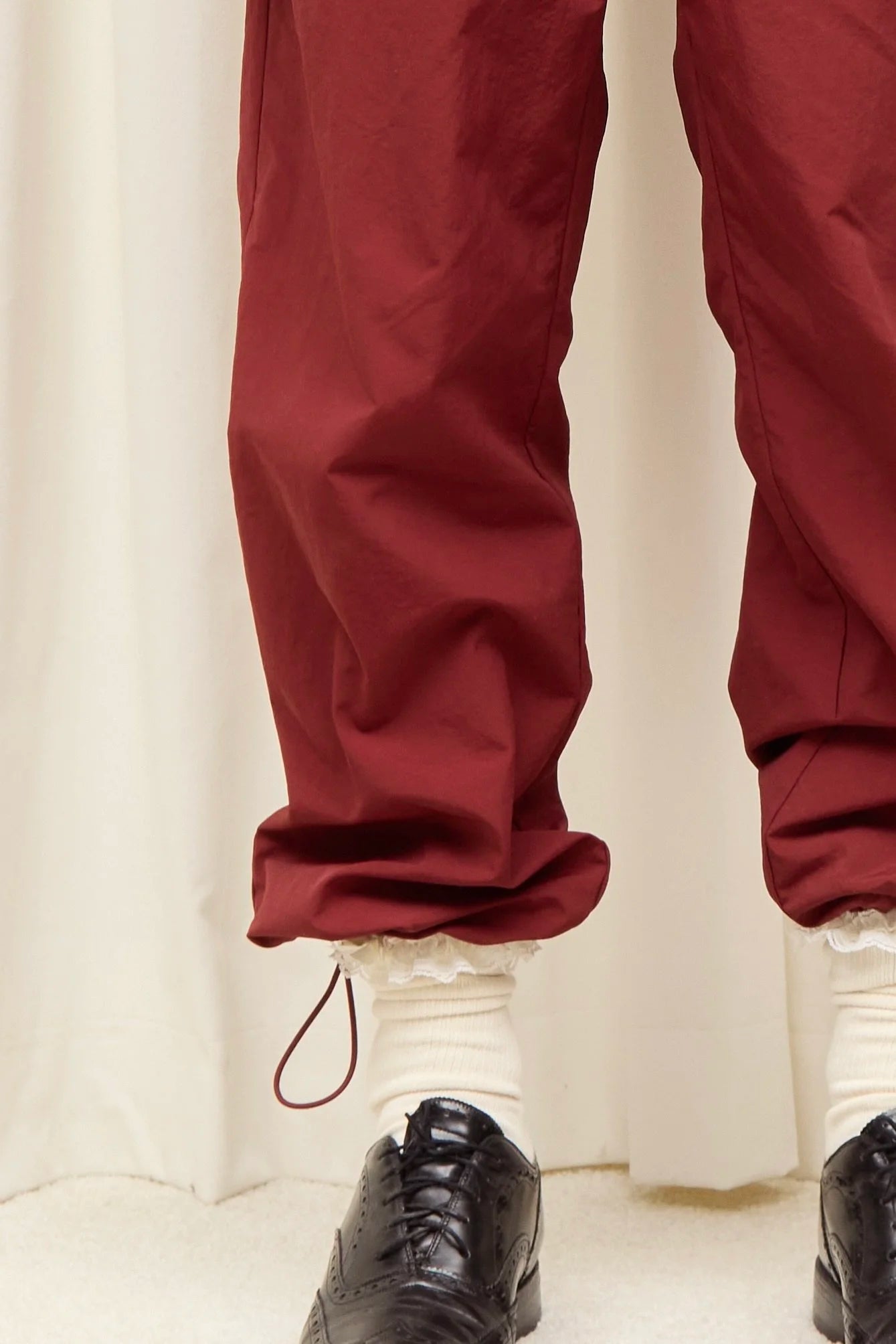 Kennedy Lace Trim Drawcord Track Pant