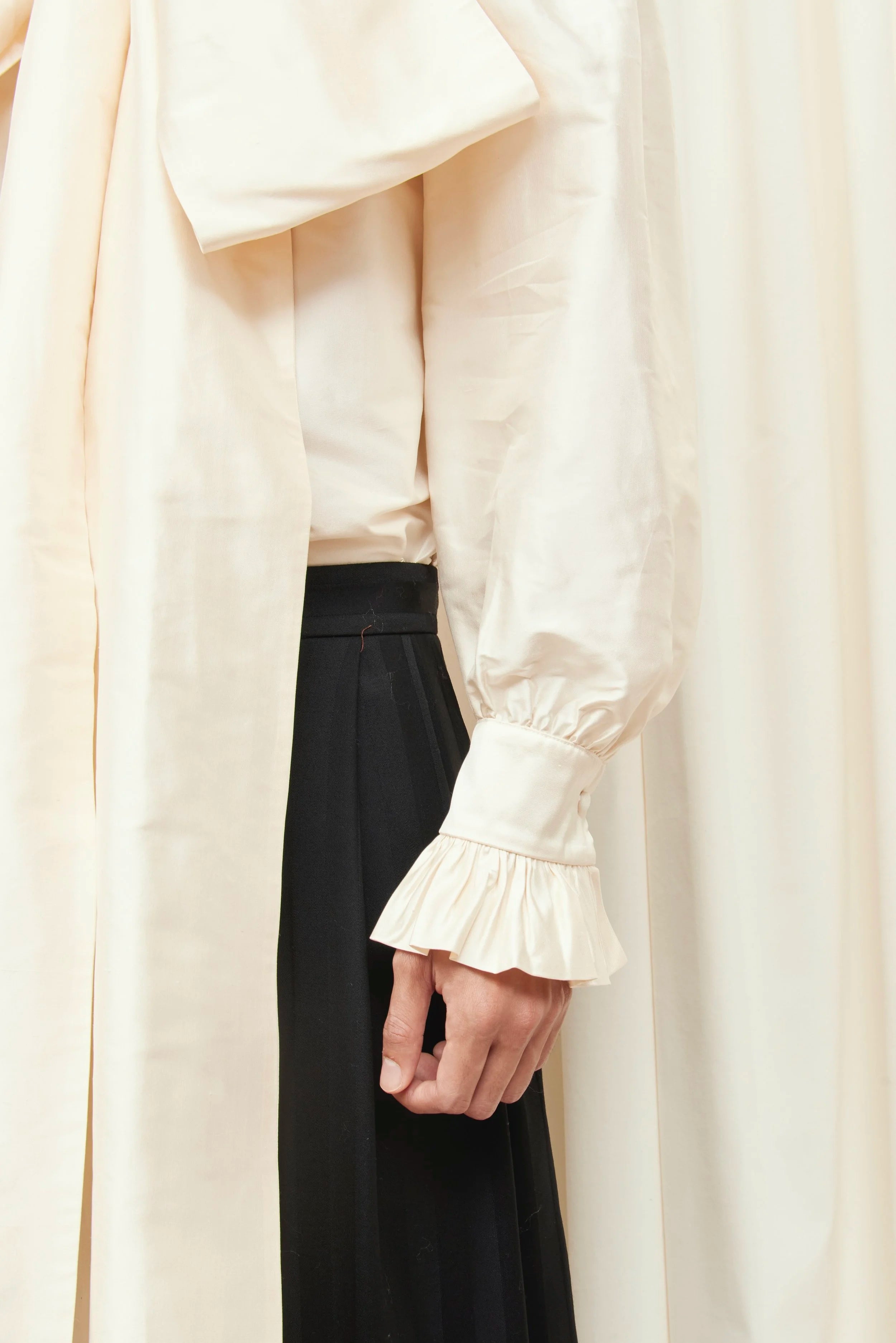 Simone Oversized Bow Blouse