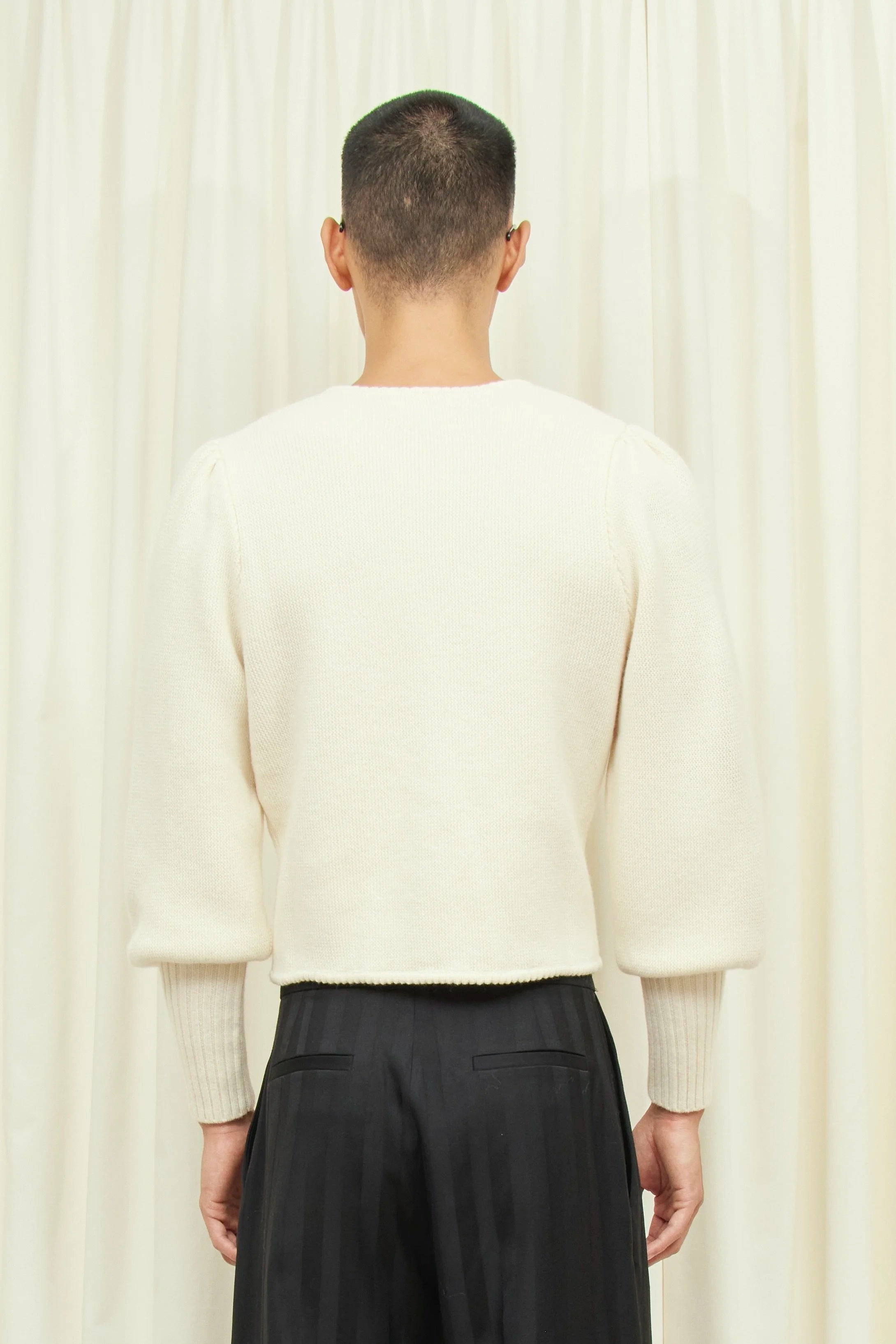 Juliet Puff Sleeve Cardigan Sweater