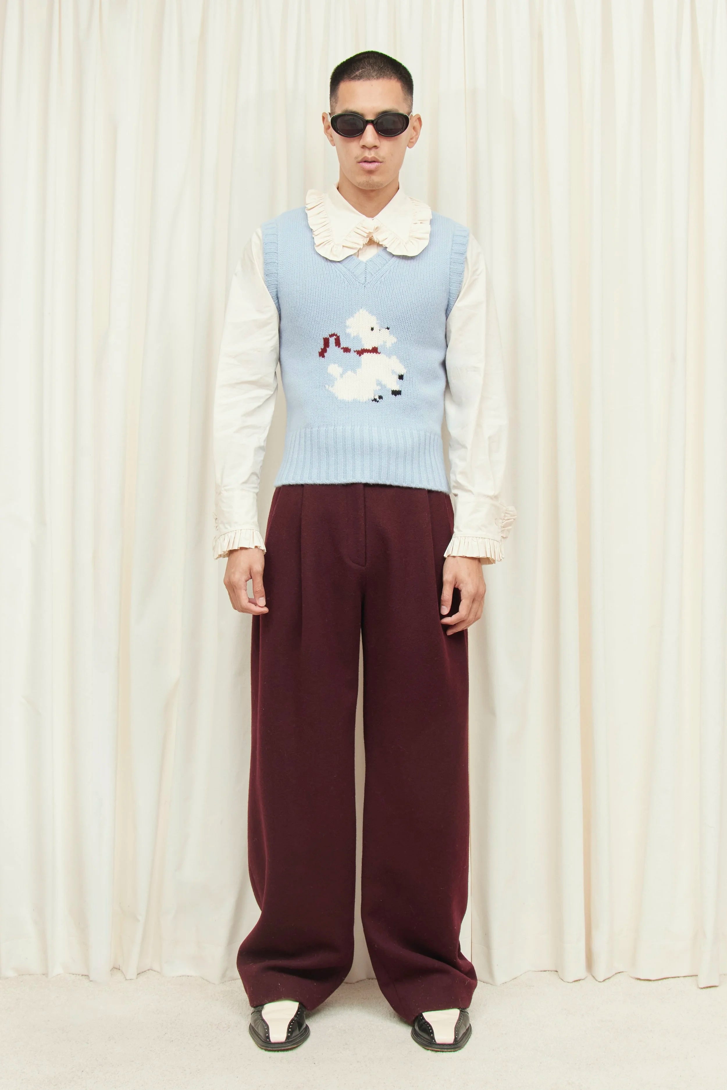 Topher Poodle Sweater Vest